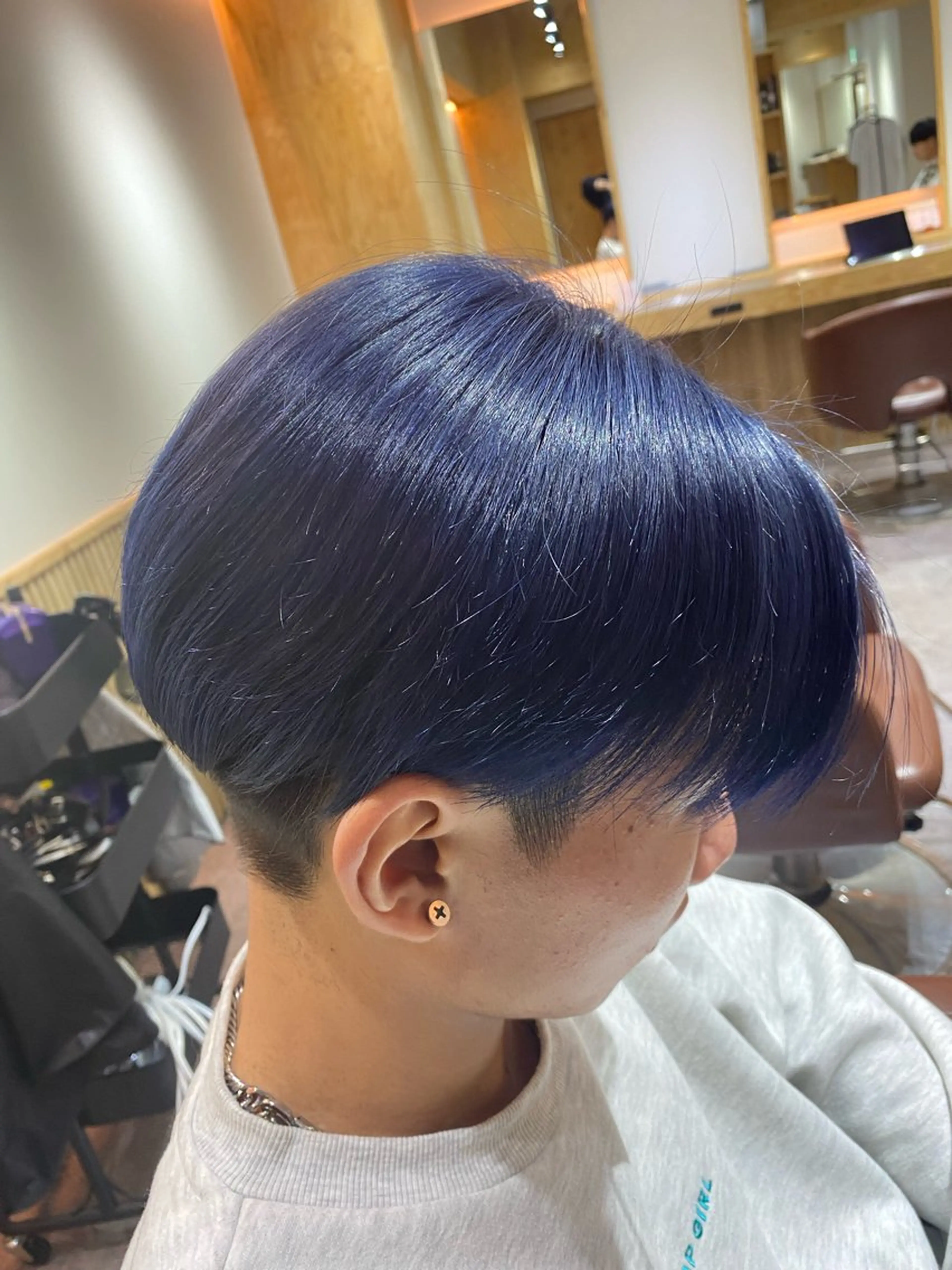 カラー メンズ カット ヘアカラー メンズブリーチカラー /パーマ ごーた立川のヘアスタイル