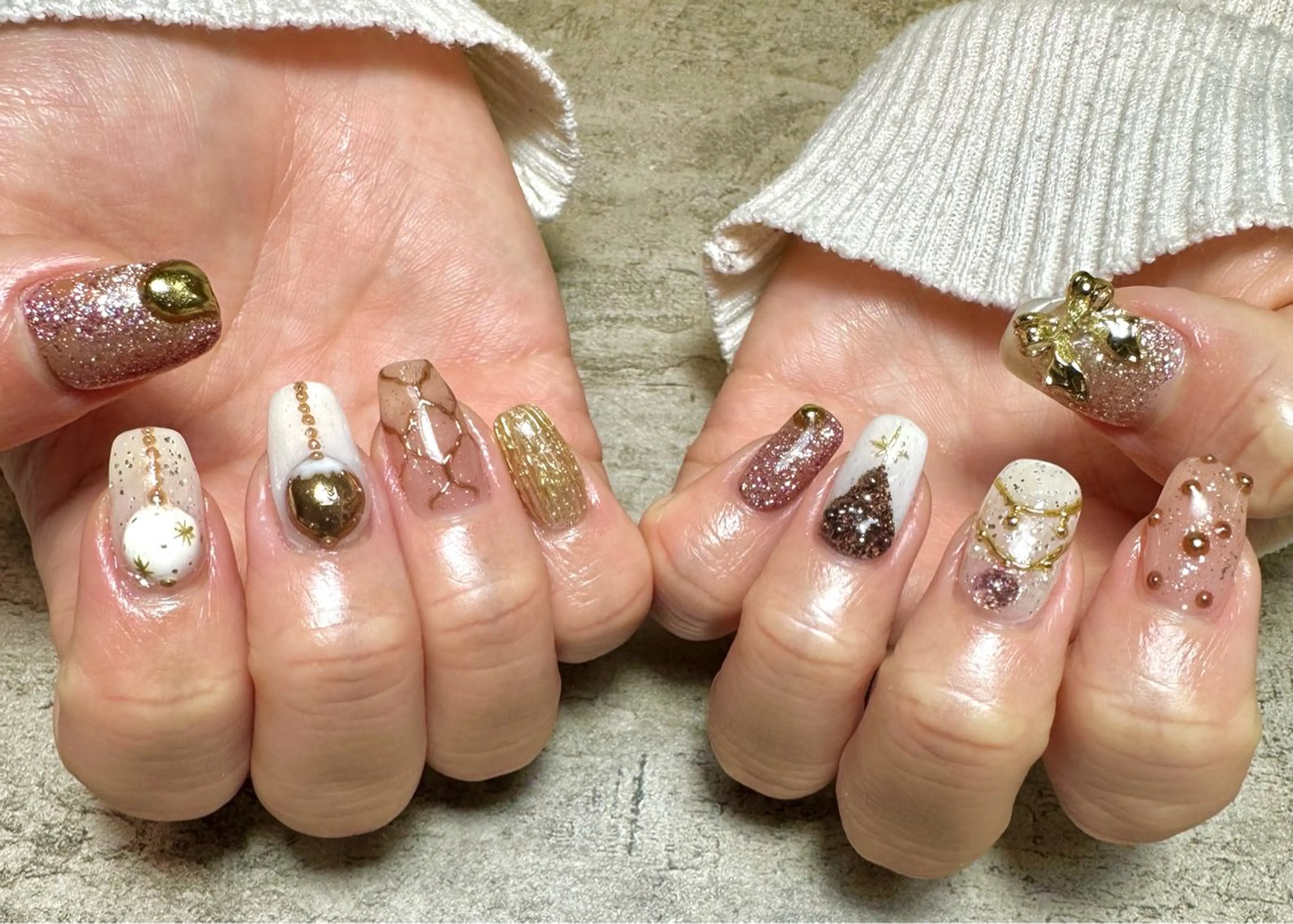 ネイル ハンドネイル フットネイル GéRanium Harukaのネイルデザイン