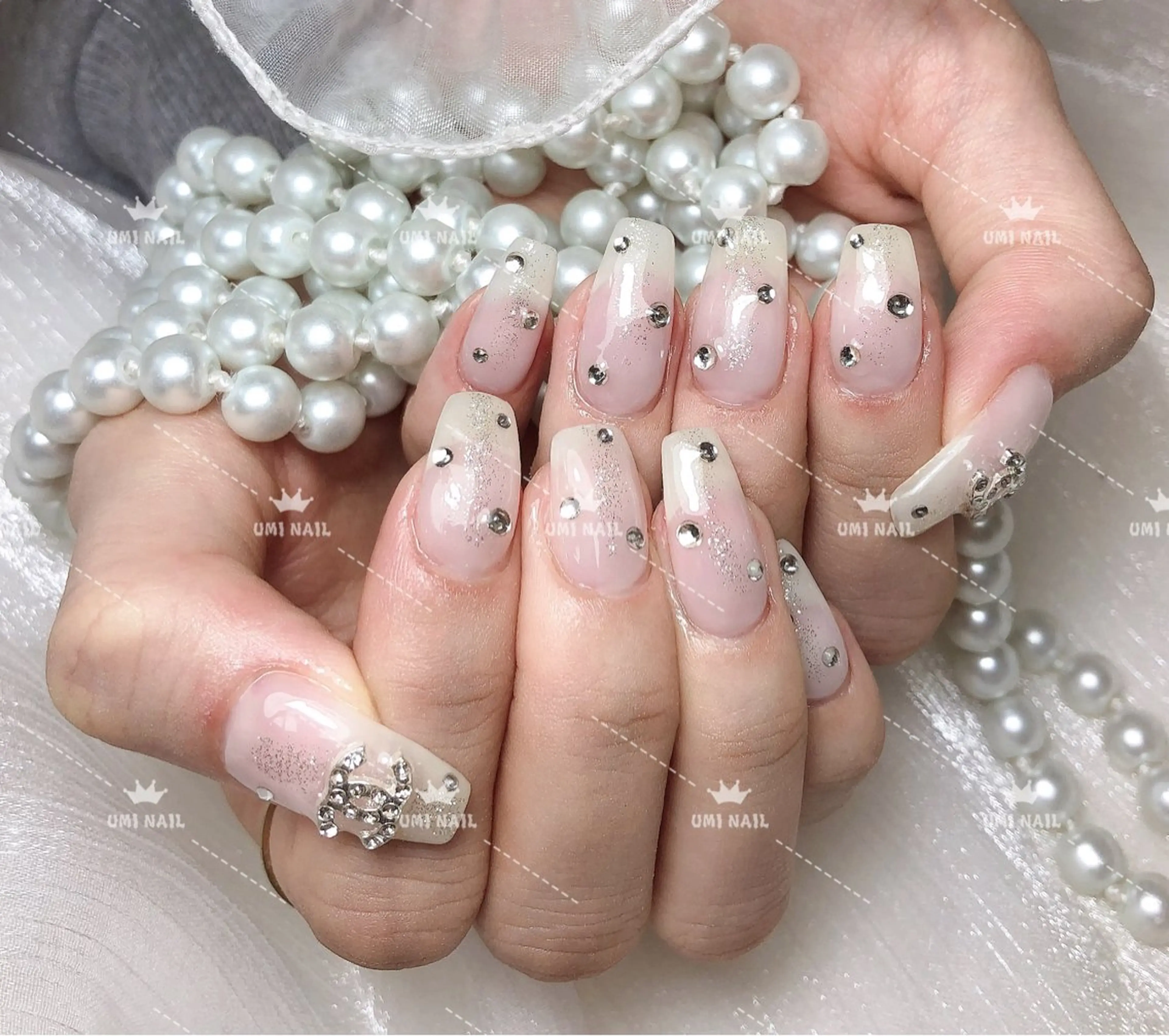 🎀画像持込OK【Hand】持ち込みデザイン120分やり放題8980 (時間内でアート、大きいパーツ8本程度)🎀の写真