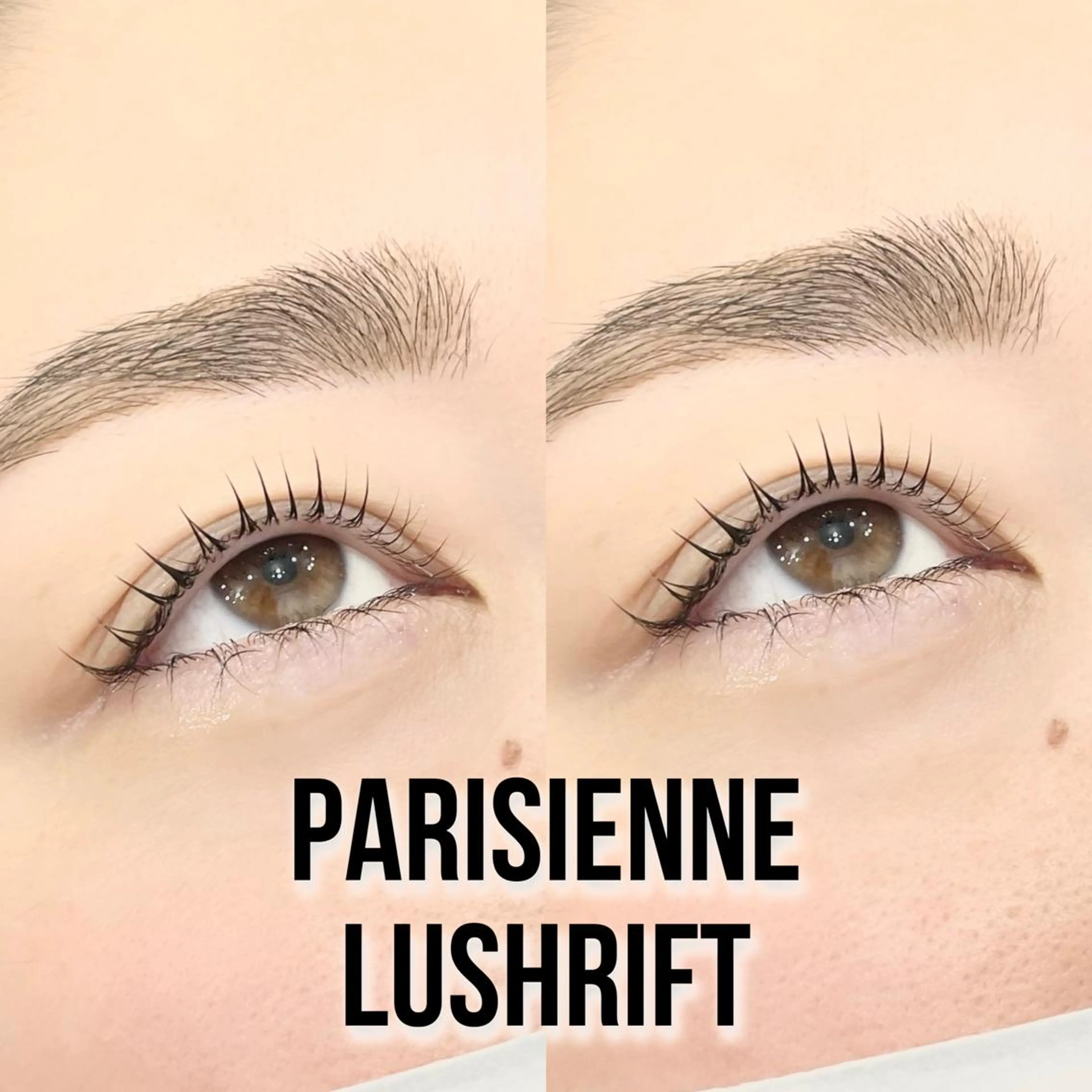 マツエク・マツパ パリジェンヌラッシュリフト MYU🩵 Mirajuのマツエク・マツパデザイン