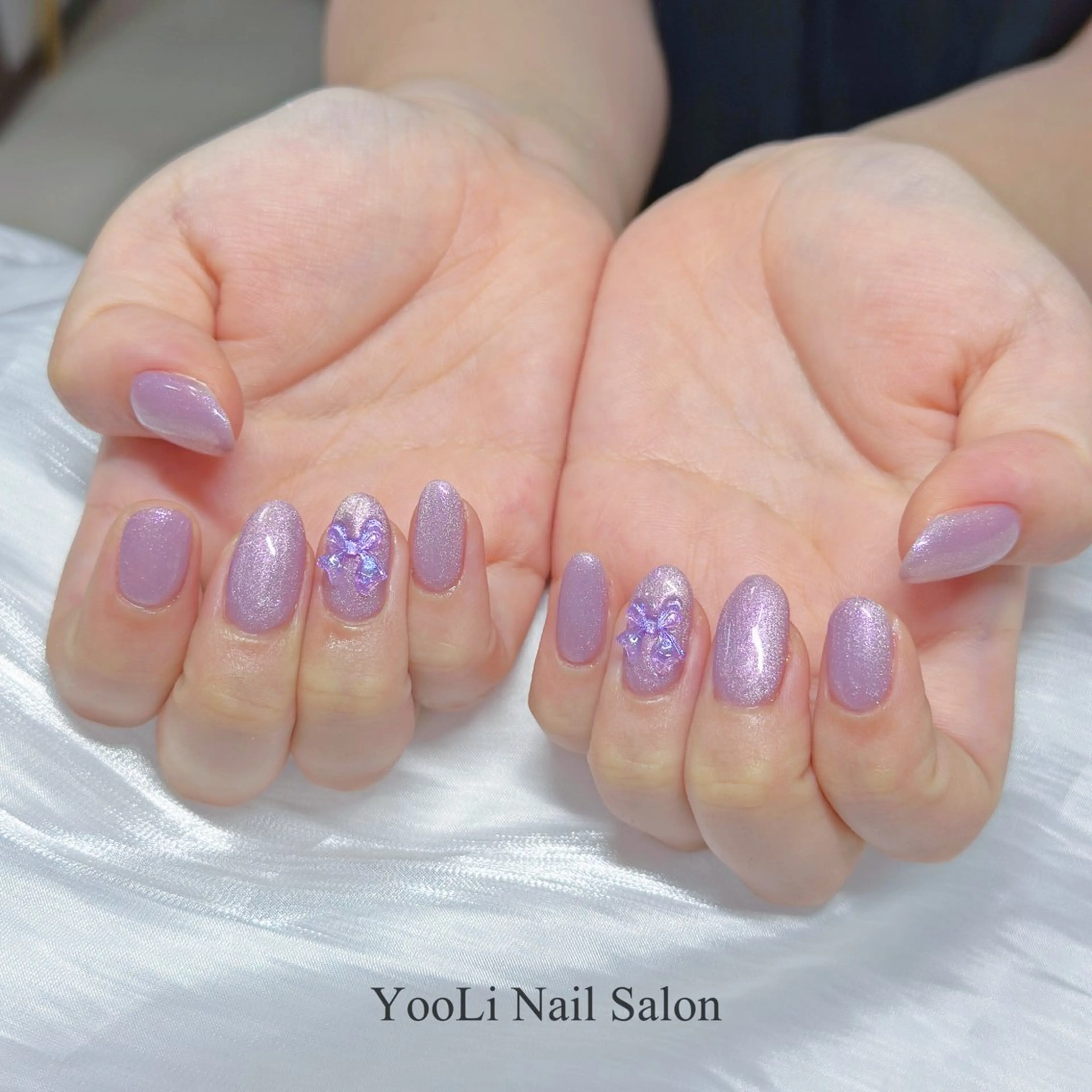 ネイル オーロラネイル チークネイル フレンチネイル ガラスフレンチ グラデーション 🎀 あやのネイルデザイン