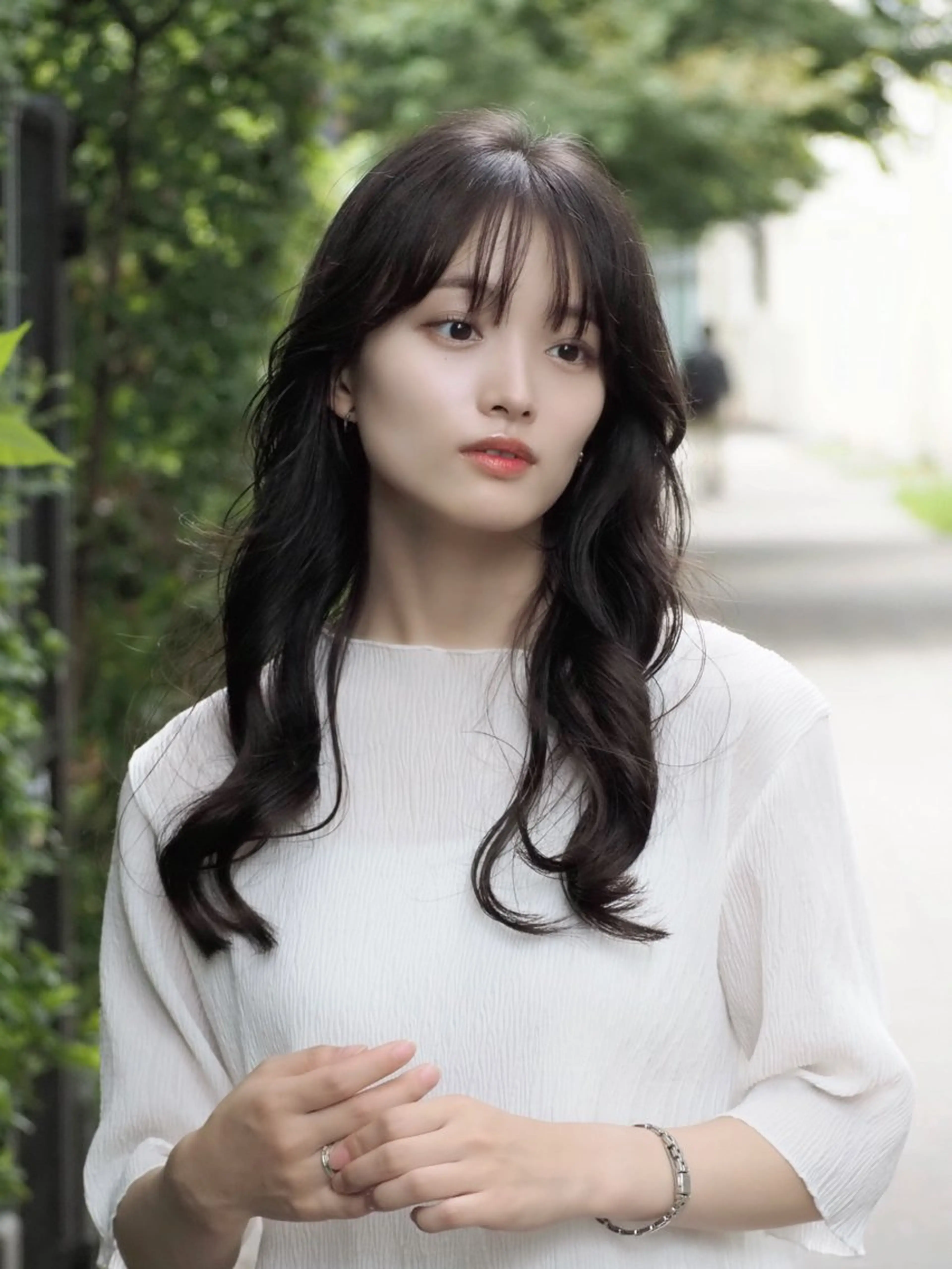 ロング カット ヘアカラー トリートメント オブヘア所属・銀座／カット ／ボブ　るかのヘアスタイル