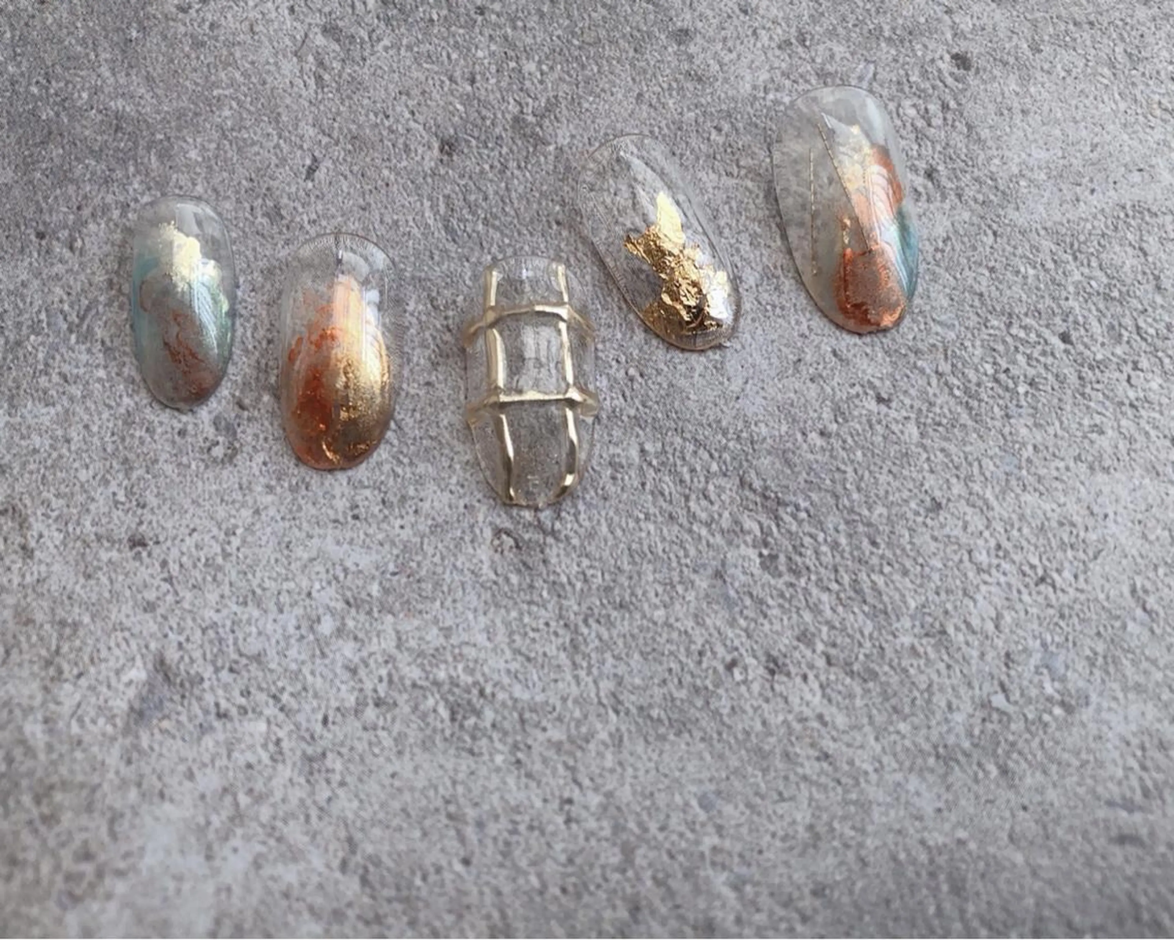 ネイル ニュアンスネイル ハンドネイル nail heron所属・saki_ nail heronのネイルデザイン