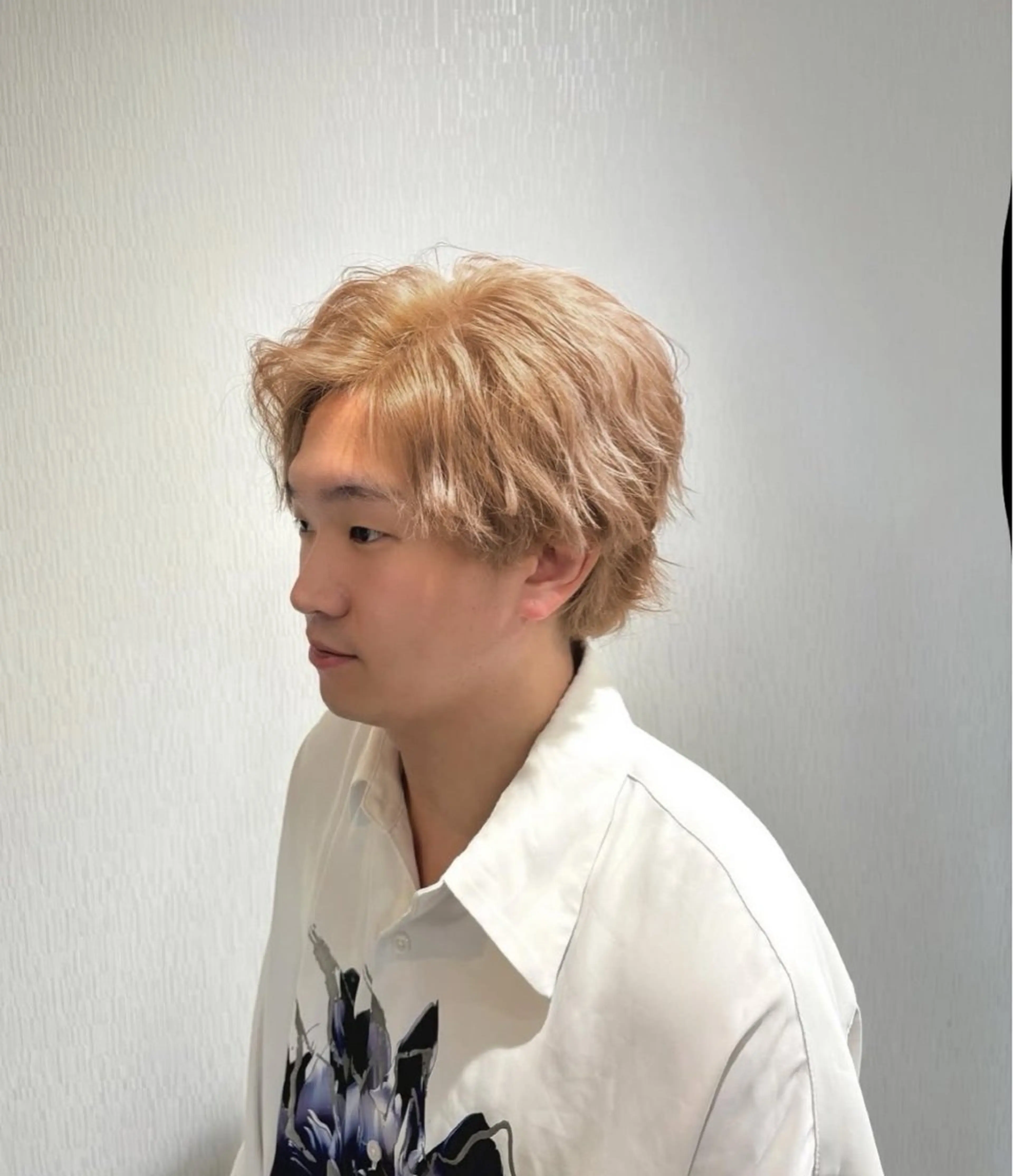 カラー メンズ メンズショート/ハイ トーン/我孫子/葵のヘアスタイル