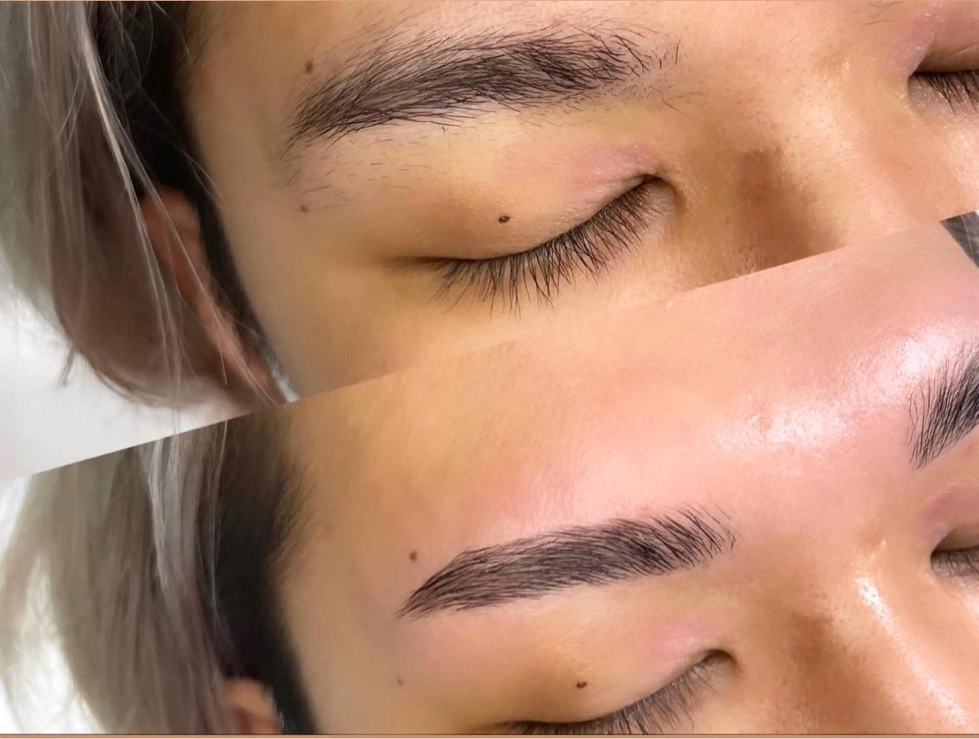 メンズ アイブロウ L'aube eyelashのマツエク・マツパデザイン