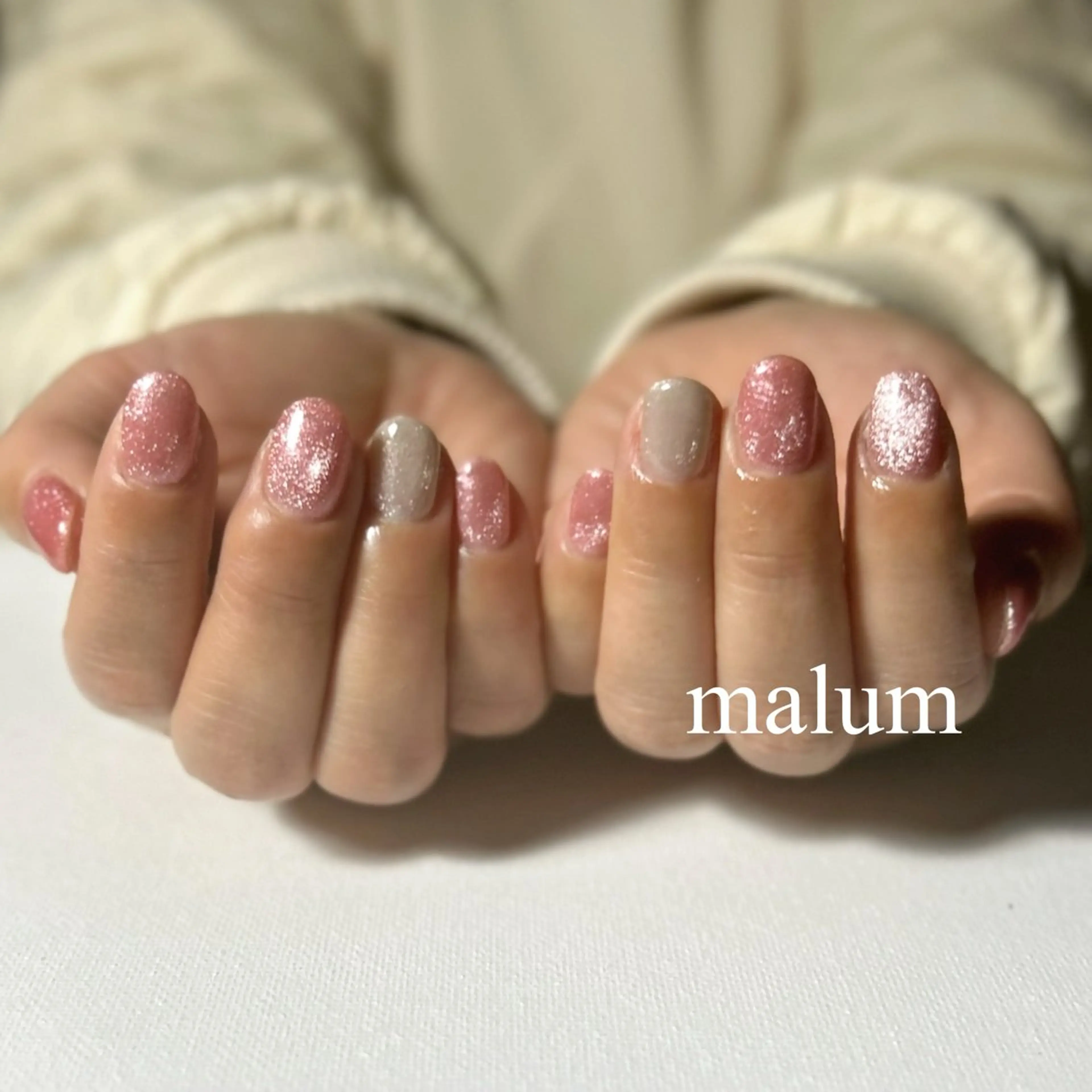 ネイル ハンドネイル malum nailのネイルデザイン