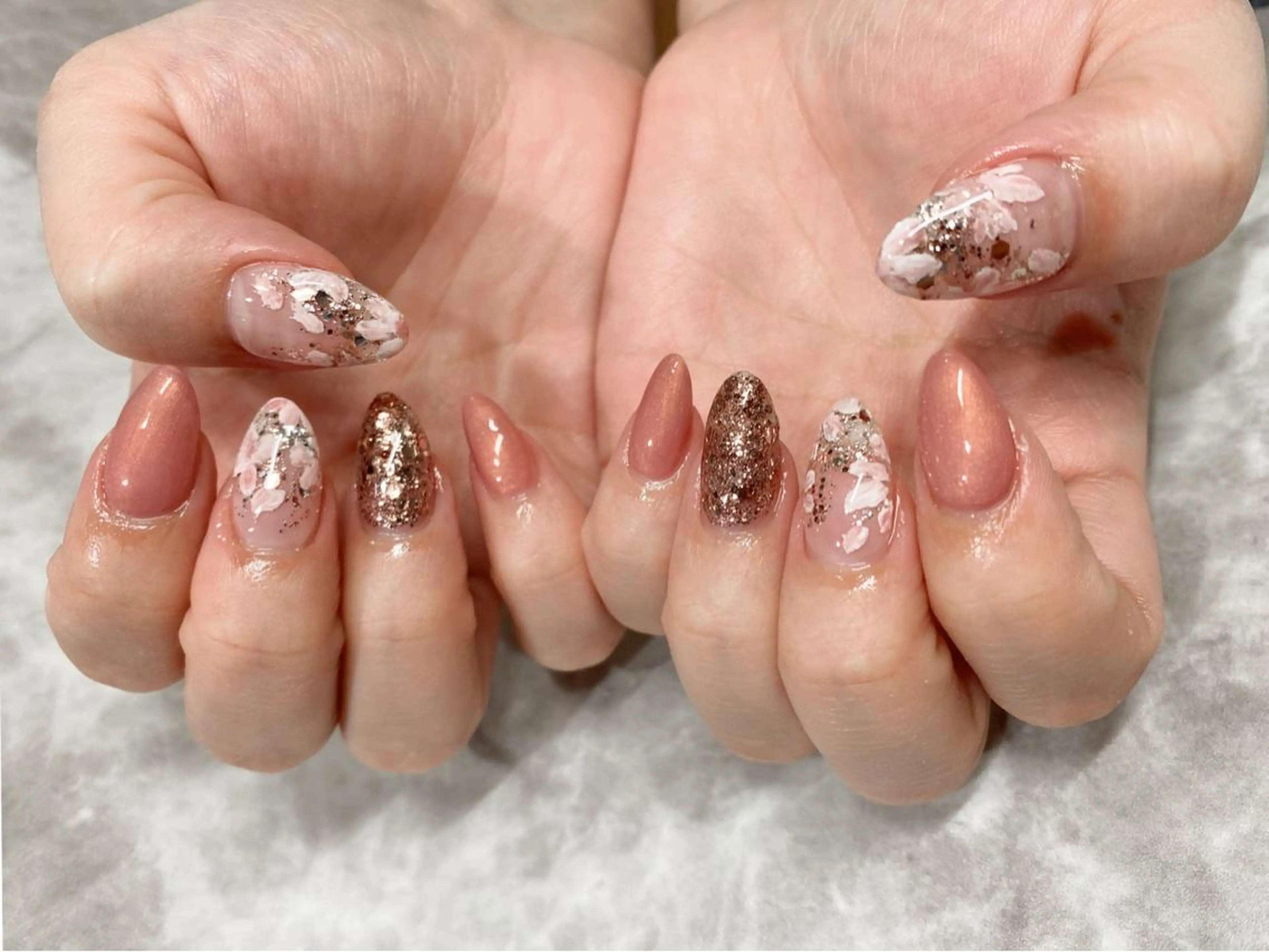 ネイル ハンドネイル NAIL Salon IP所属・長谷川 奈緒美のネイルデザイン