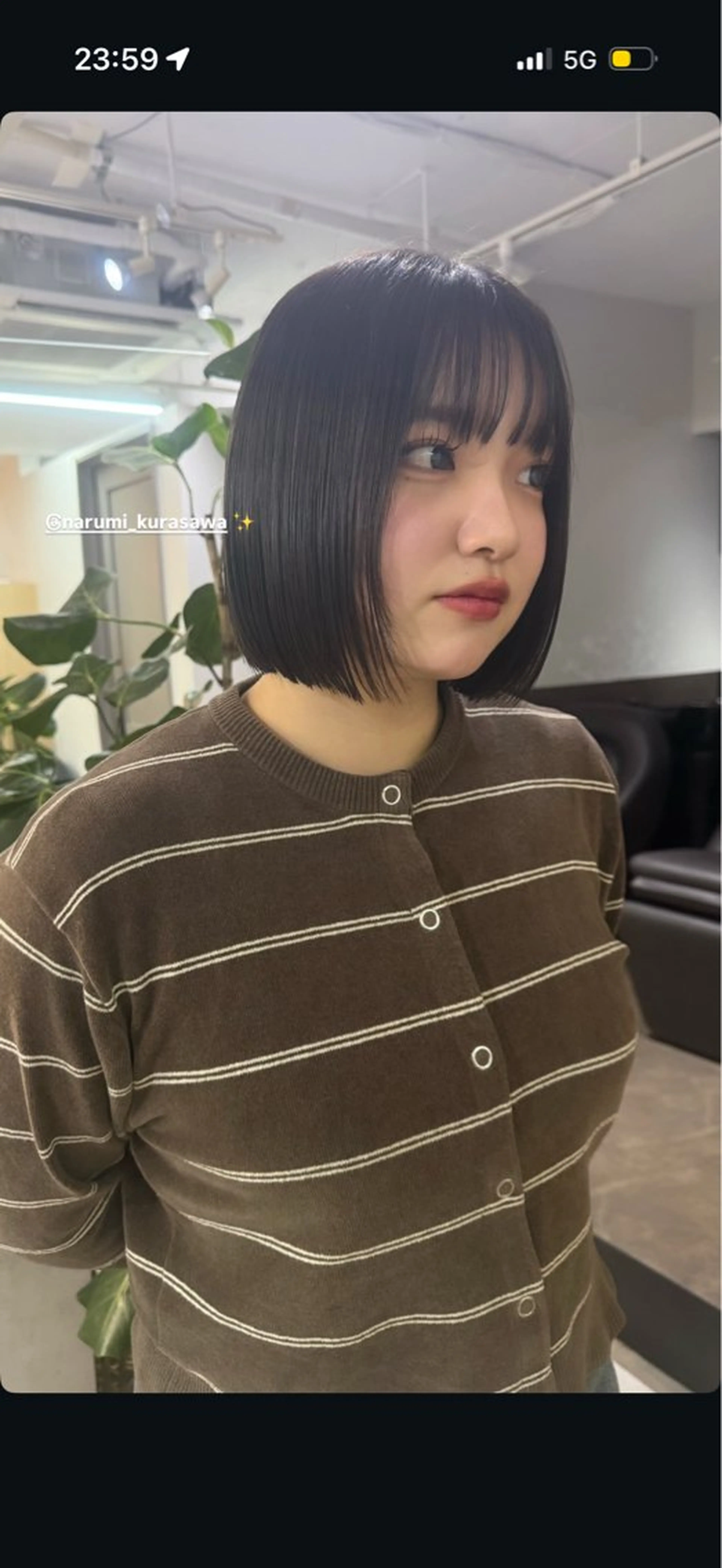 ミディアム ボブ カット ヘアカラー 【ショートボブ 】 Narumi✂︎のヘアスタイル