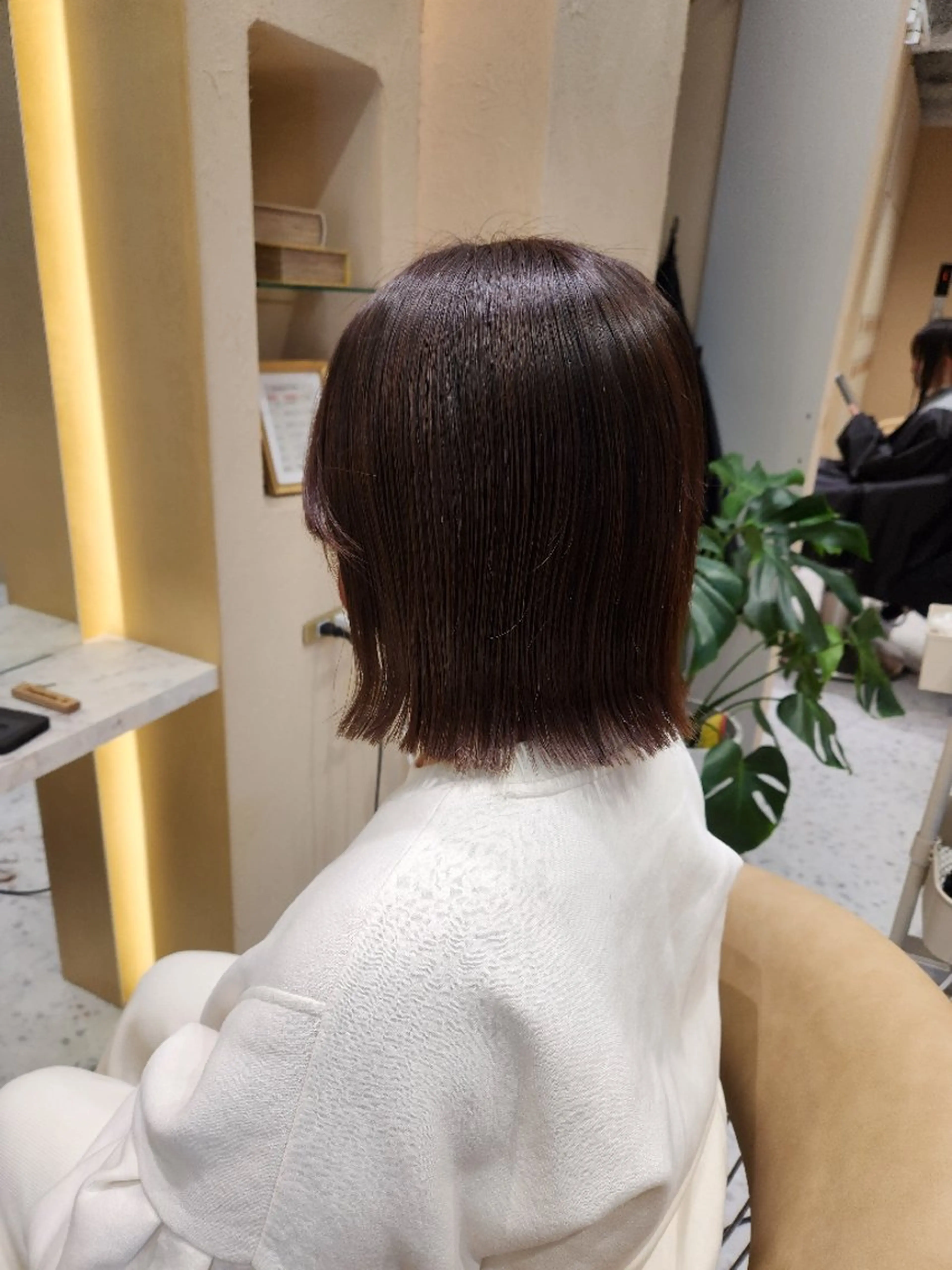 ショート カラー あかね☆ヘアアレンジ /ボブ/縮毛矯正のヘアスタイル