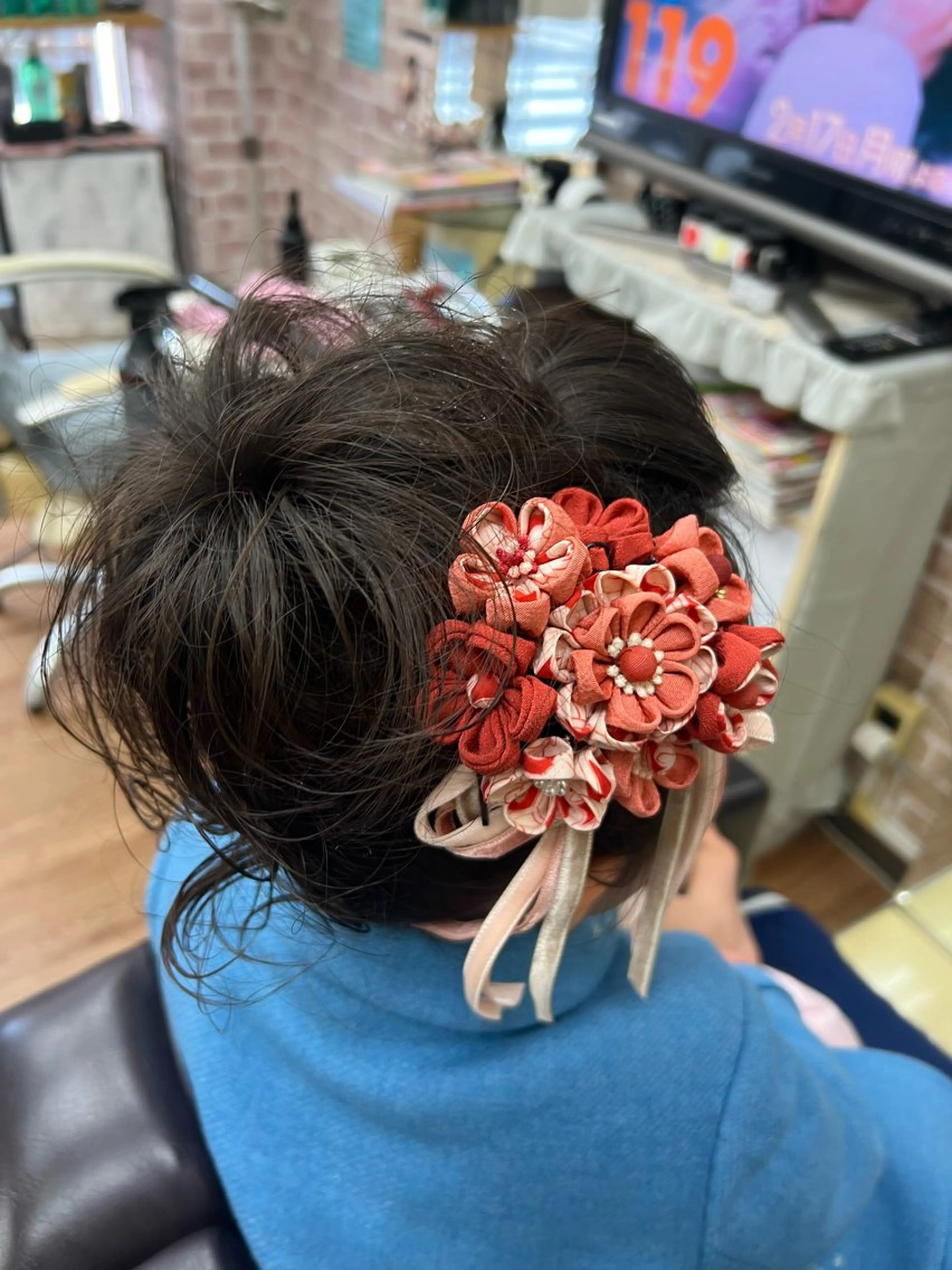 ヘアアレンジ 萱場 利恵のヘアスタイル