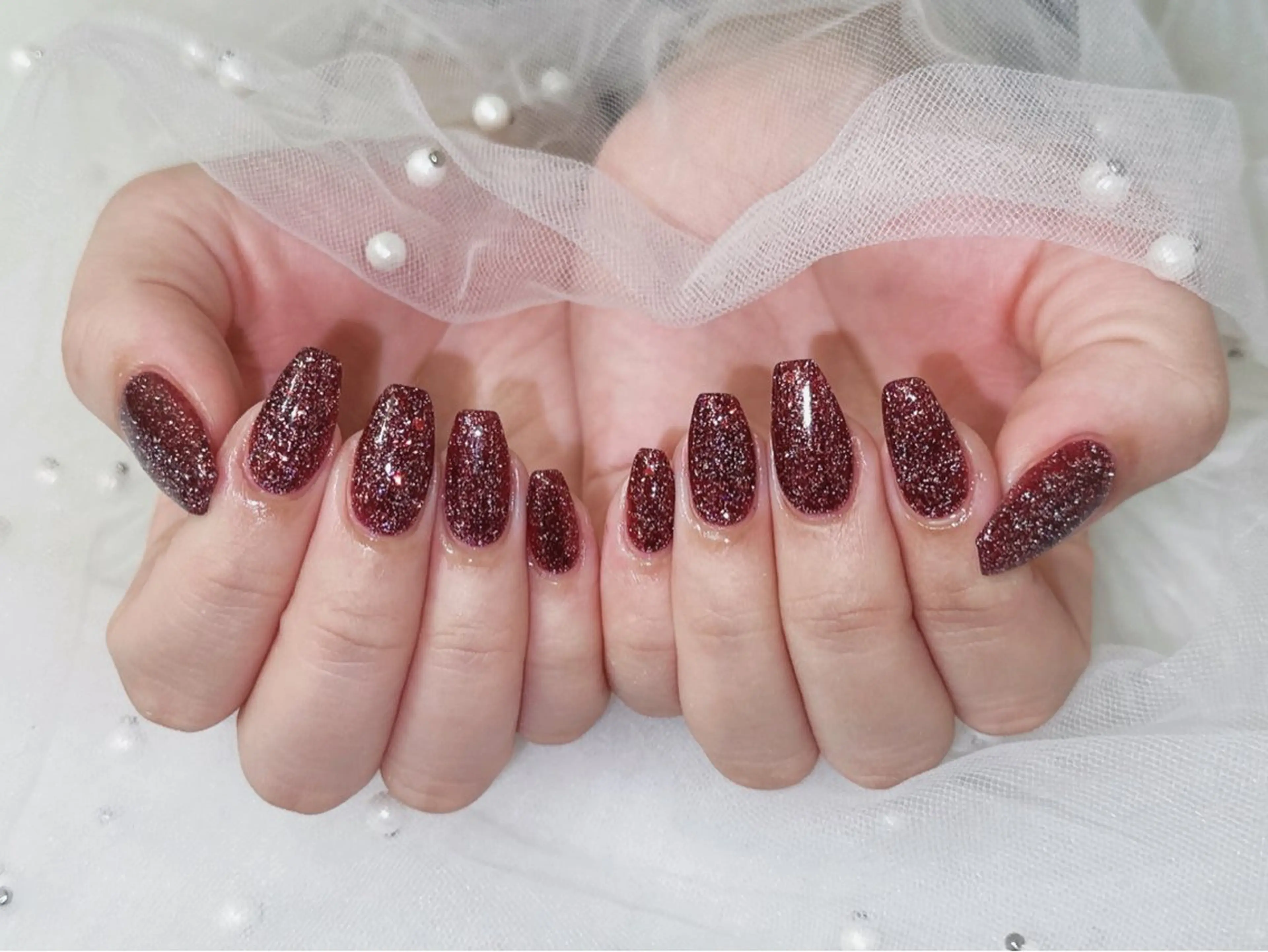 ネイル ハンドネイル 【Eclat ｴｸﾗ】nail＆beauty所属・Eclat〔ｴｸﾗ〕 MOEKA𝜗𝜚*のネイルデザイン