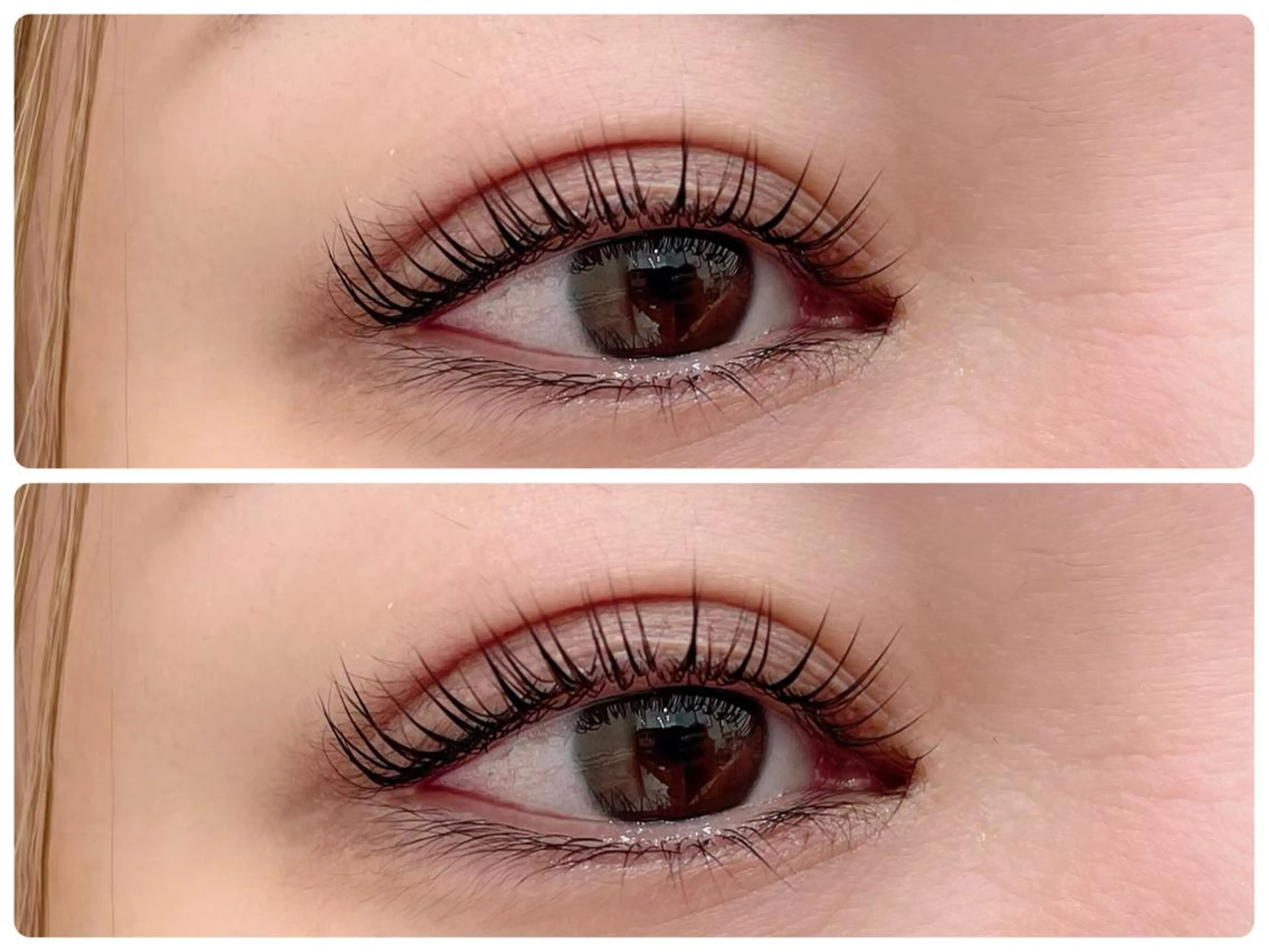 マツエク・マツパ パリジェンヌラッシュリフト 一重×まつ毛パーマ Tink大船店所属・Tink 黒沼梨香のマツエク・マツパデザイン