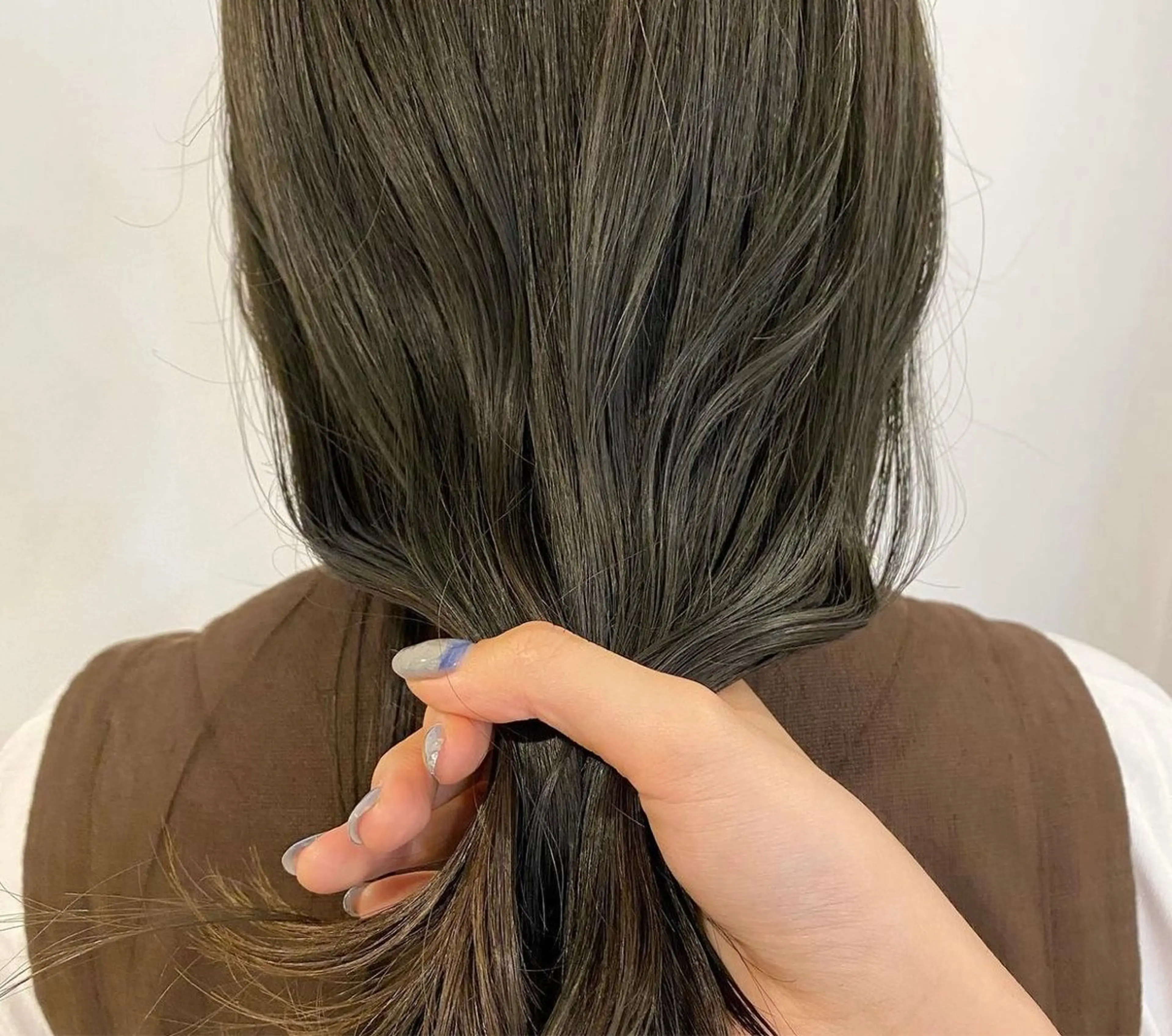 ロング カラー 透明感カラー イルミナカラー カット ヘアカラー 透明感カラー/ボブ/ yuukaのヘアスタイル