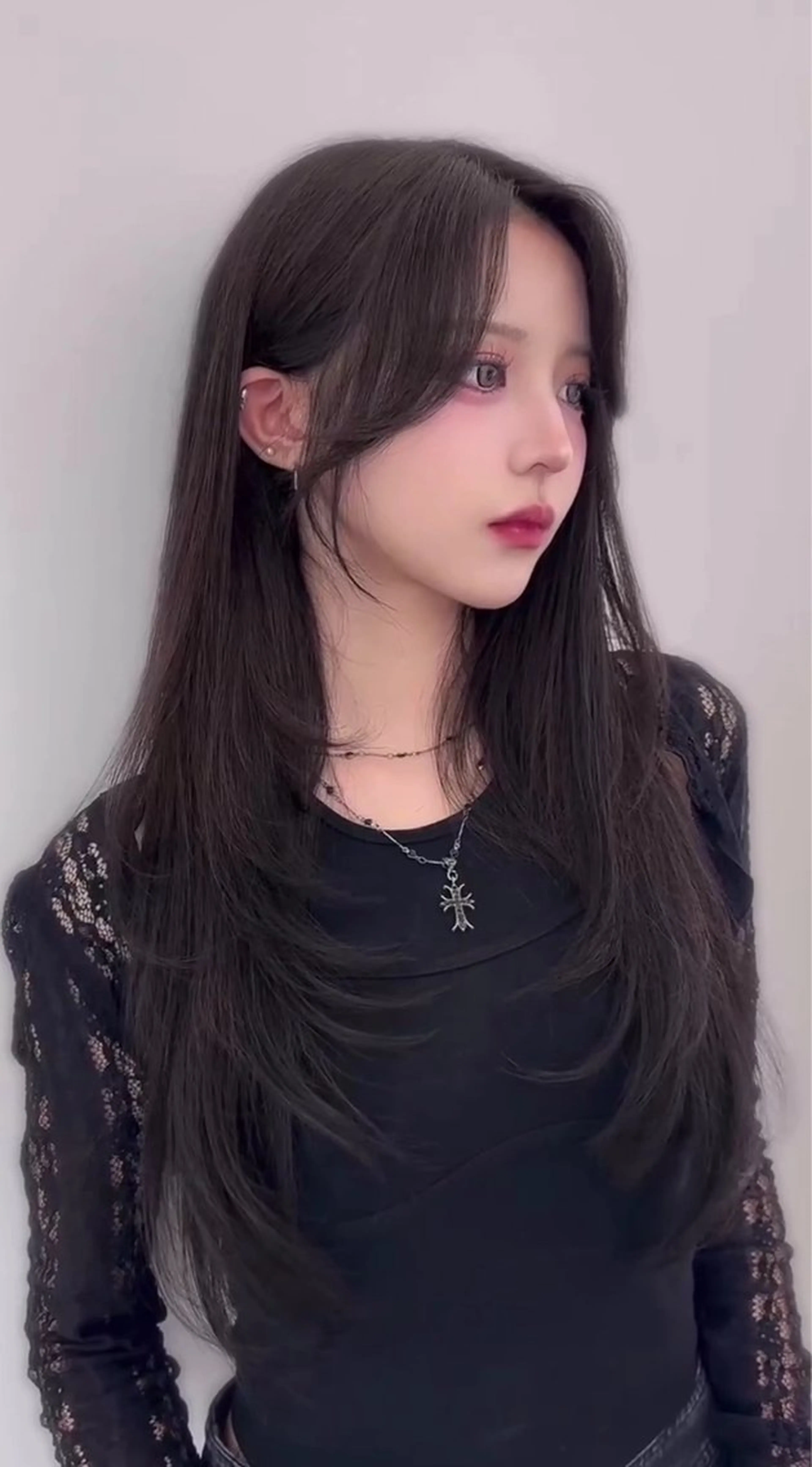 ロング 赤熊 咲良 🦔ྀིのヘアスタイル