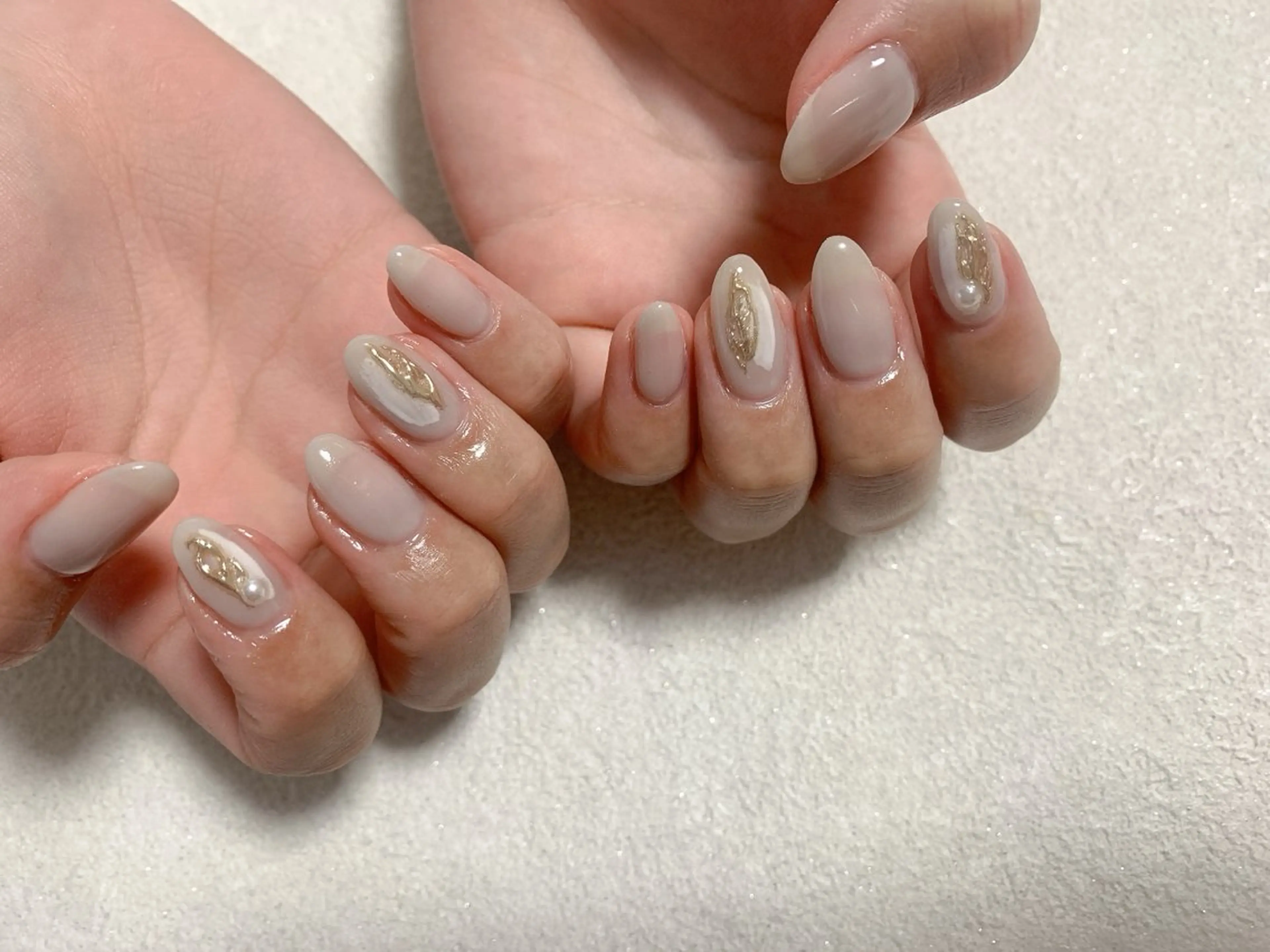 ネイル ジェルネイル 韓国ネイル メンズネイル ミラーネイル ワンカラーネイル kiki nail たまプラーザのネイルデザイン