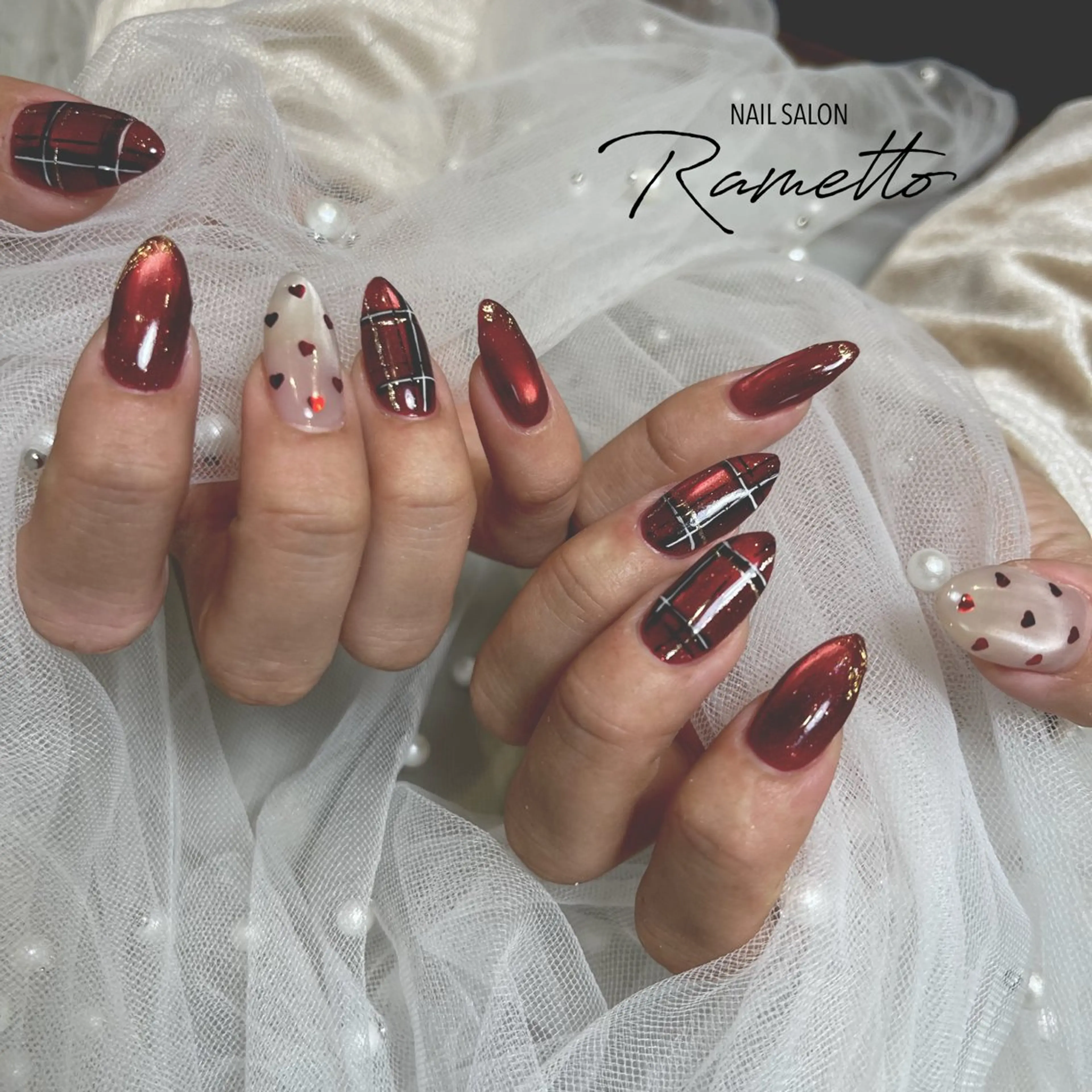 ネイル ハンドネイル NAILSALON Ramettoのネイルデザイン