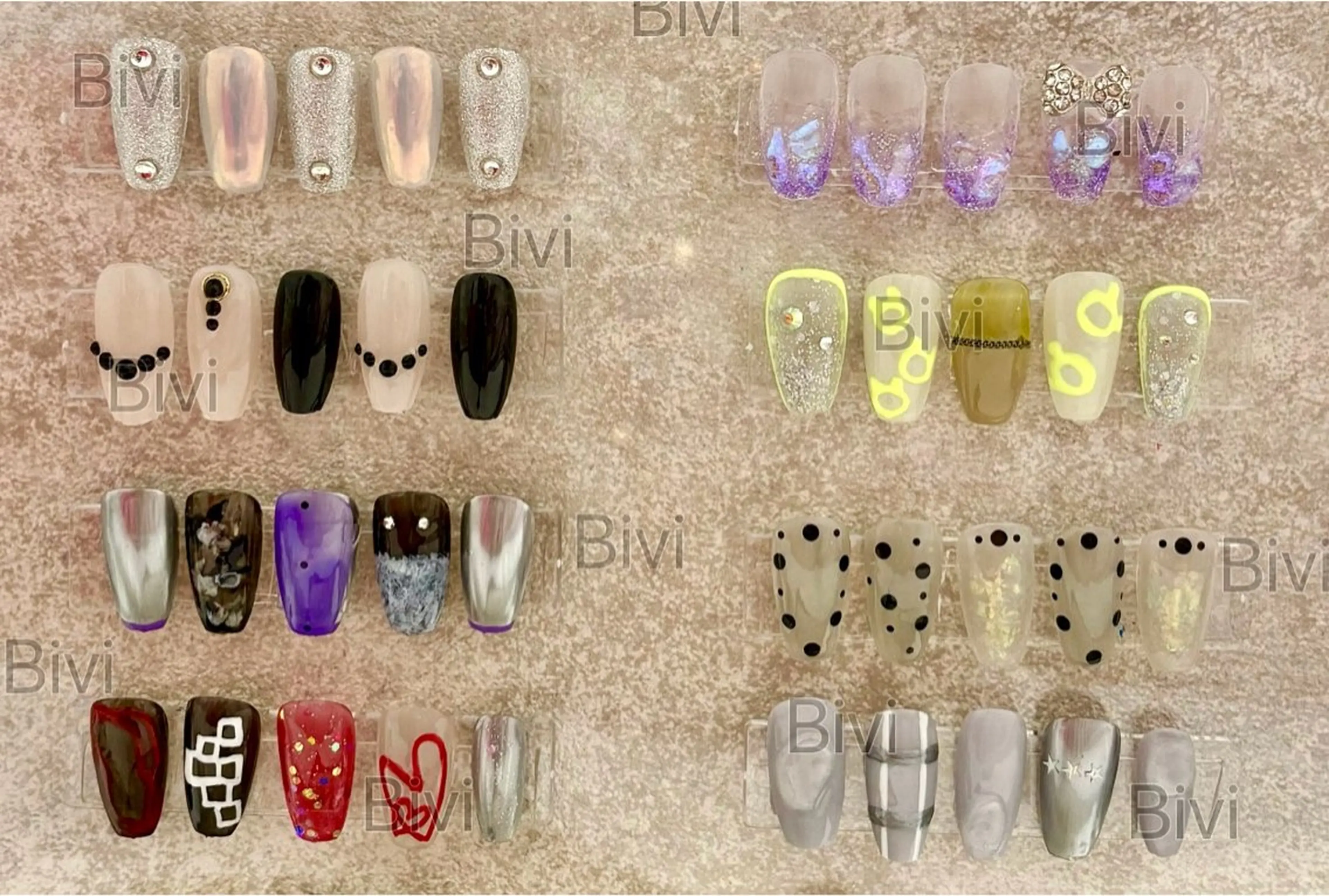 【ハンド】②シンプルB定額デザイン　(オフ有&ケア込) 150​〜​180分の写真