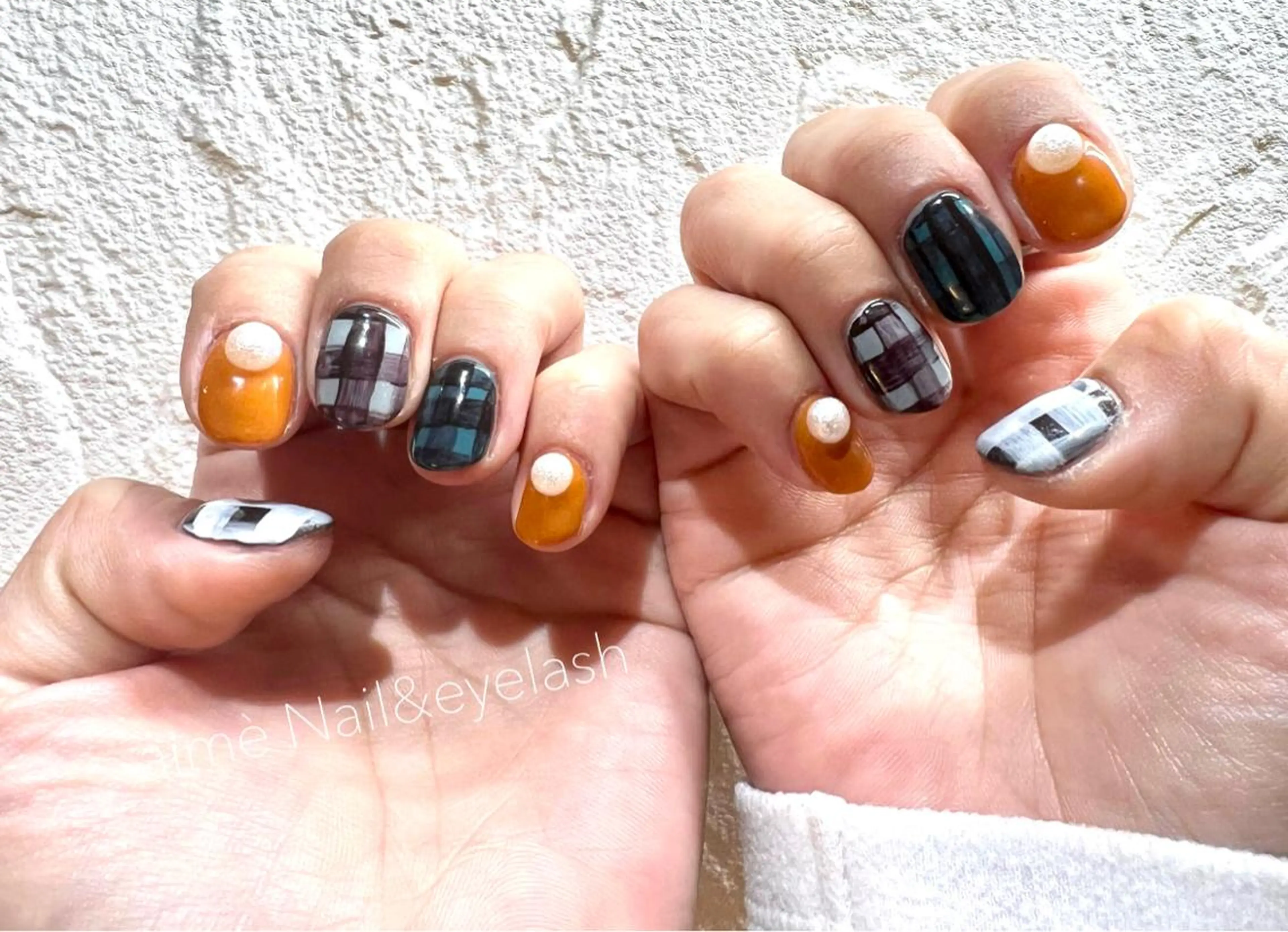 ネイル aime 中崎町のネイルデザイン