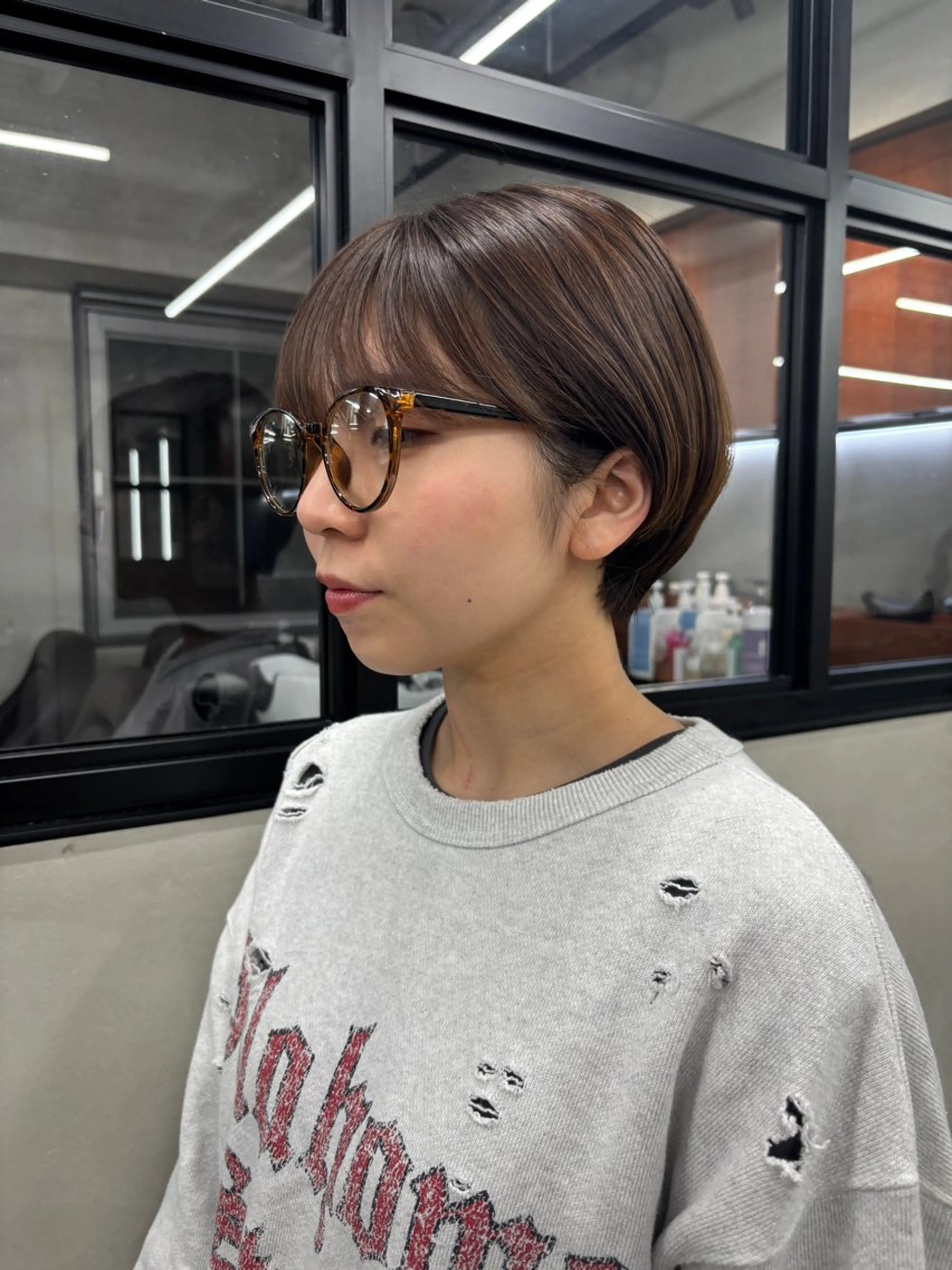 ショート 似合わせカット/ ハイトーン/aoiのヘアスタイル