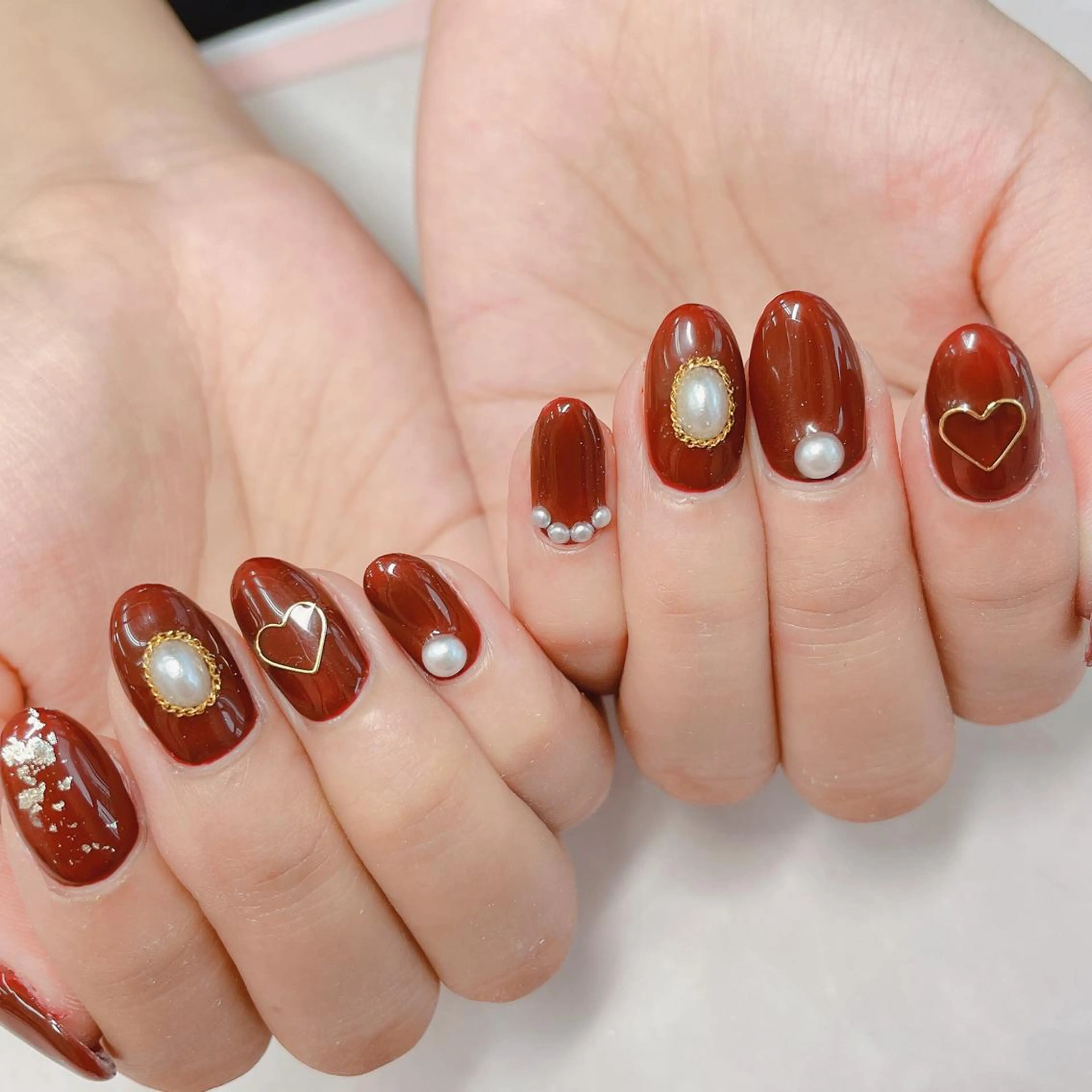 ネイル 韓国ネイル ハンドネイル NailSalonMooN所属・Nail Salon MooNのネイルデザイン