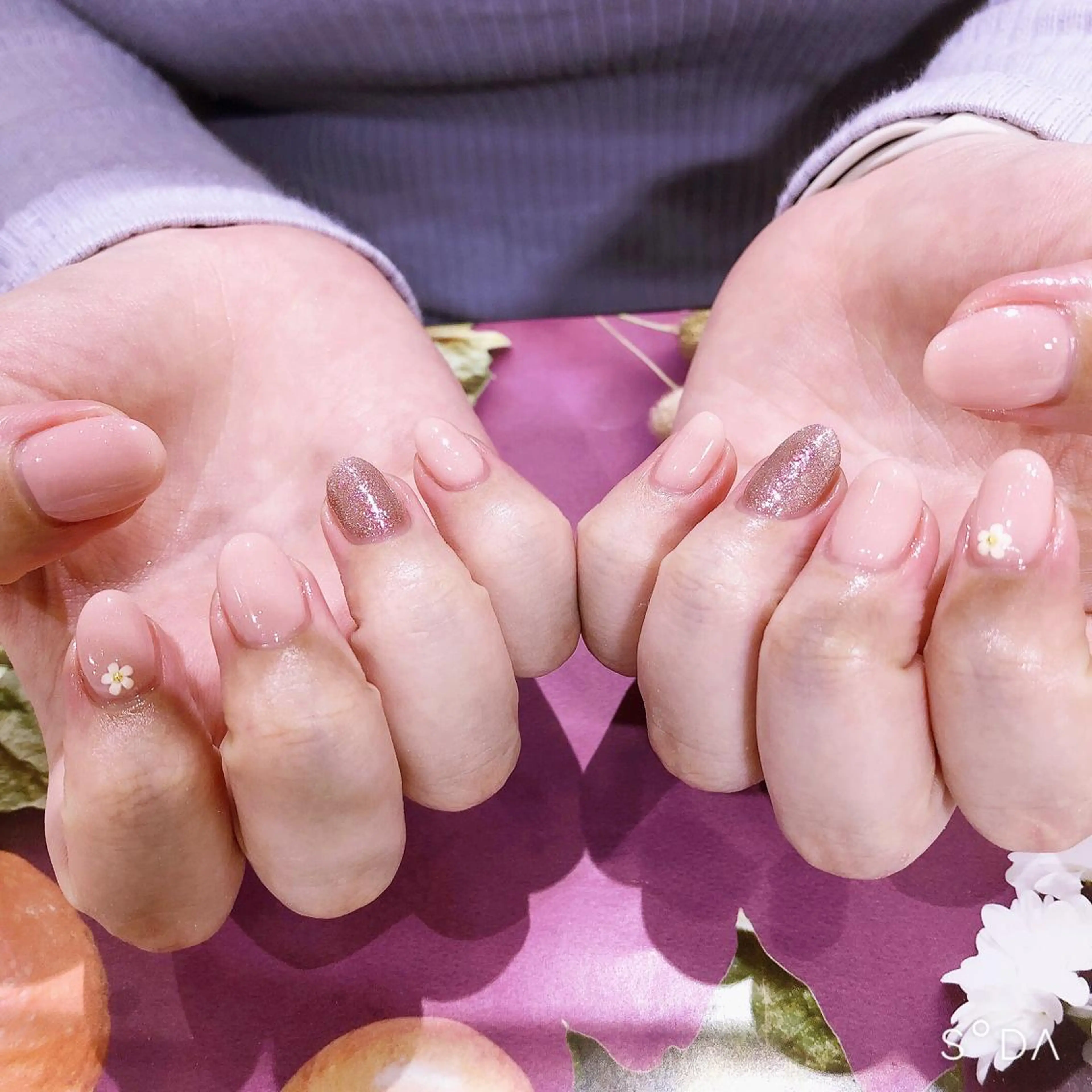 ネイル フラワーネイル ハンドネイル 吉野✨ ネイルデザイナー✨のネイルデザイン