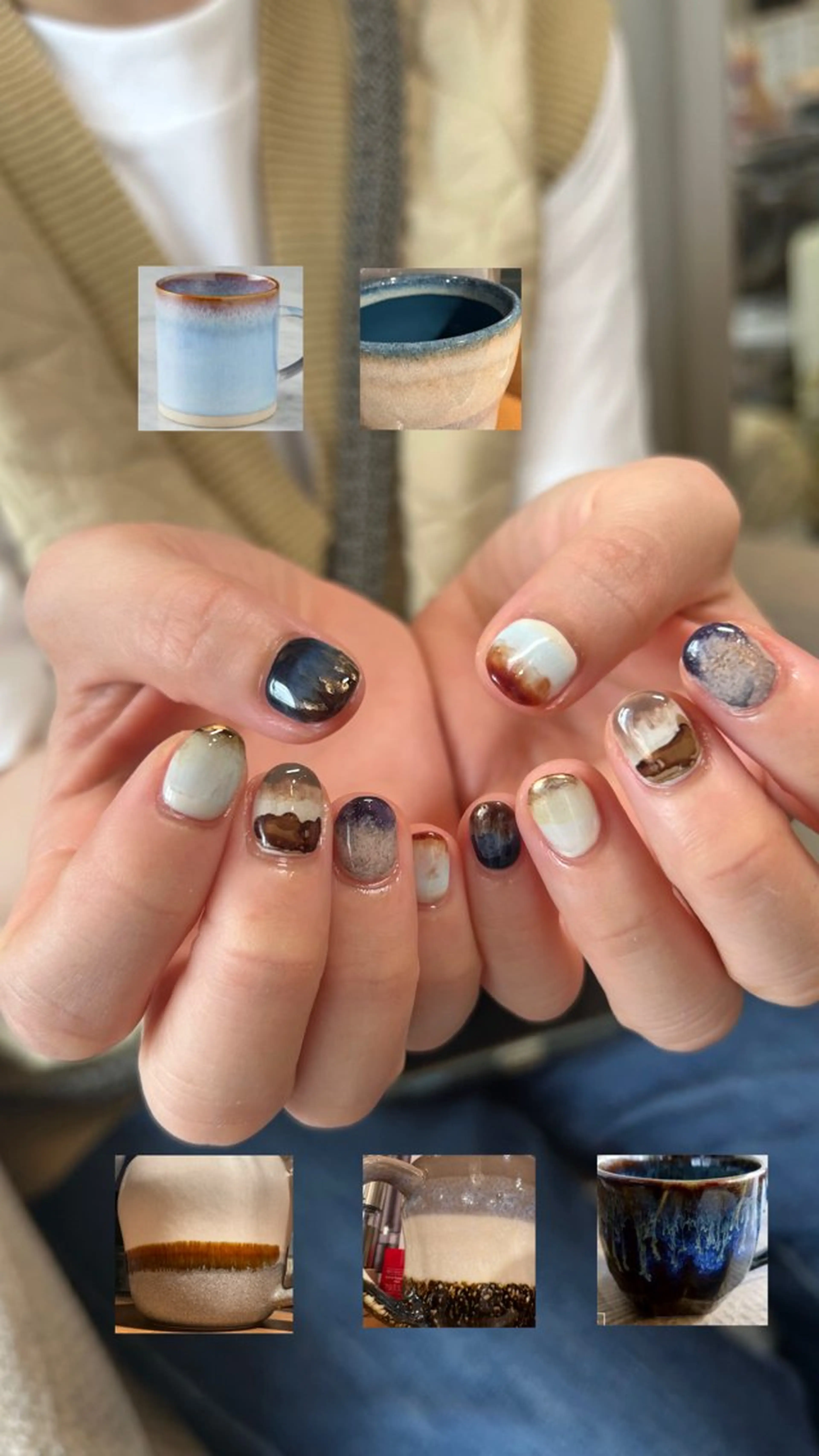 ネイル ハンドネイル schon本八幡 nonのネイルデザイン