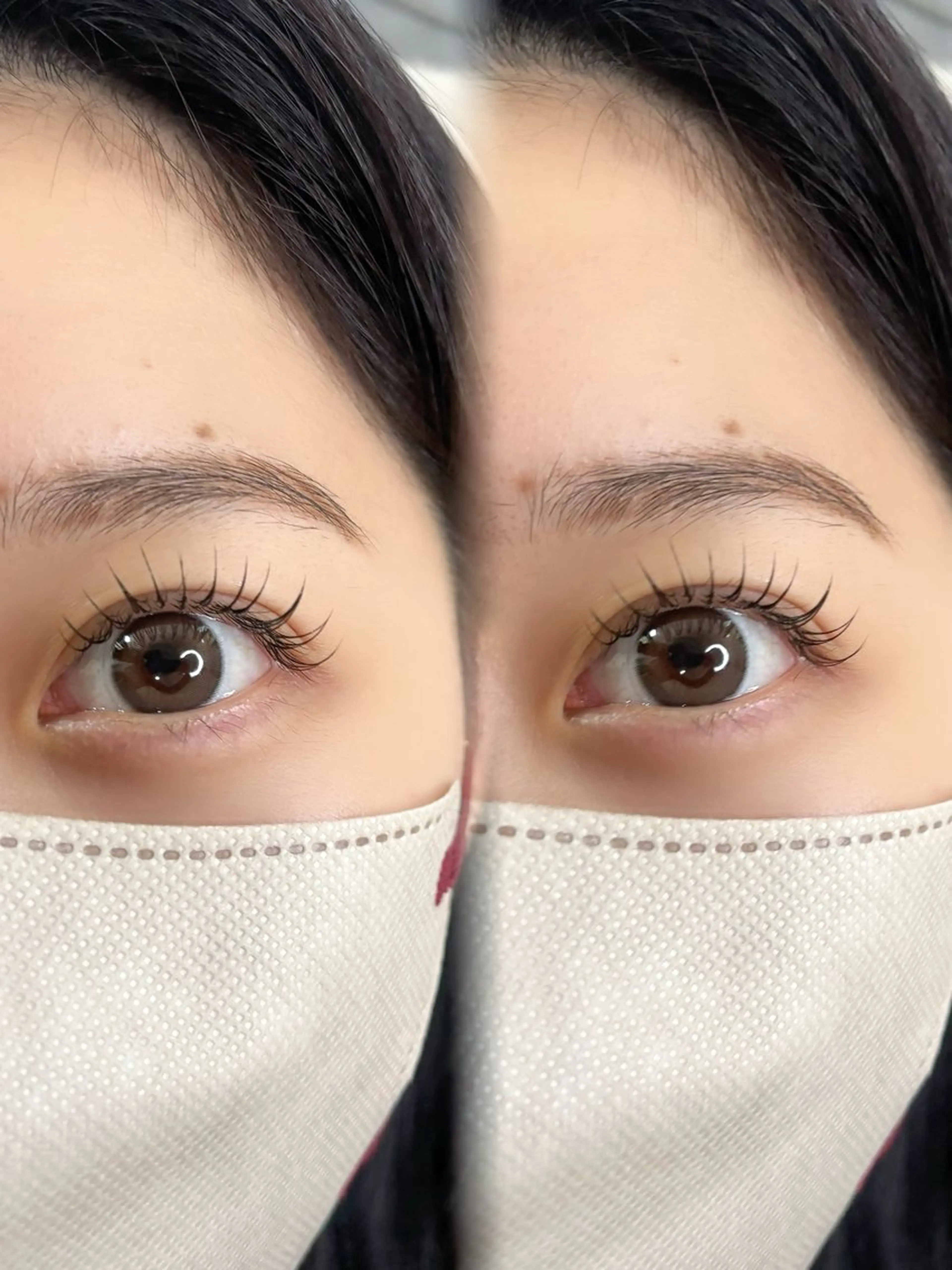 【1番人気🩰】フラットラッシュ 120本  コーティング剤で束感仕上げ🥣の写真