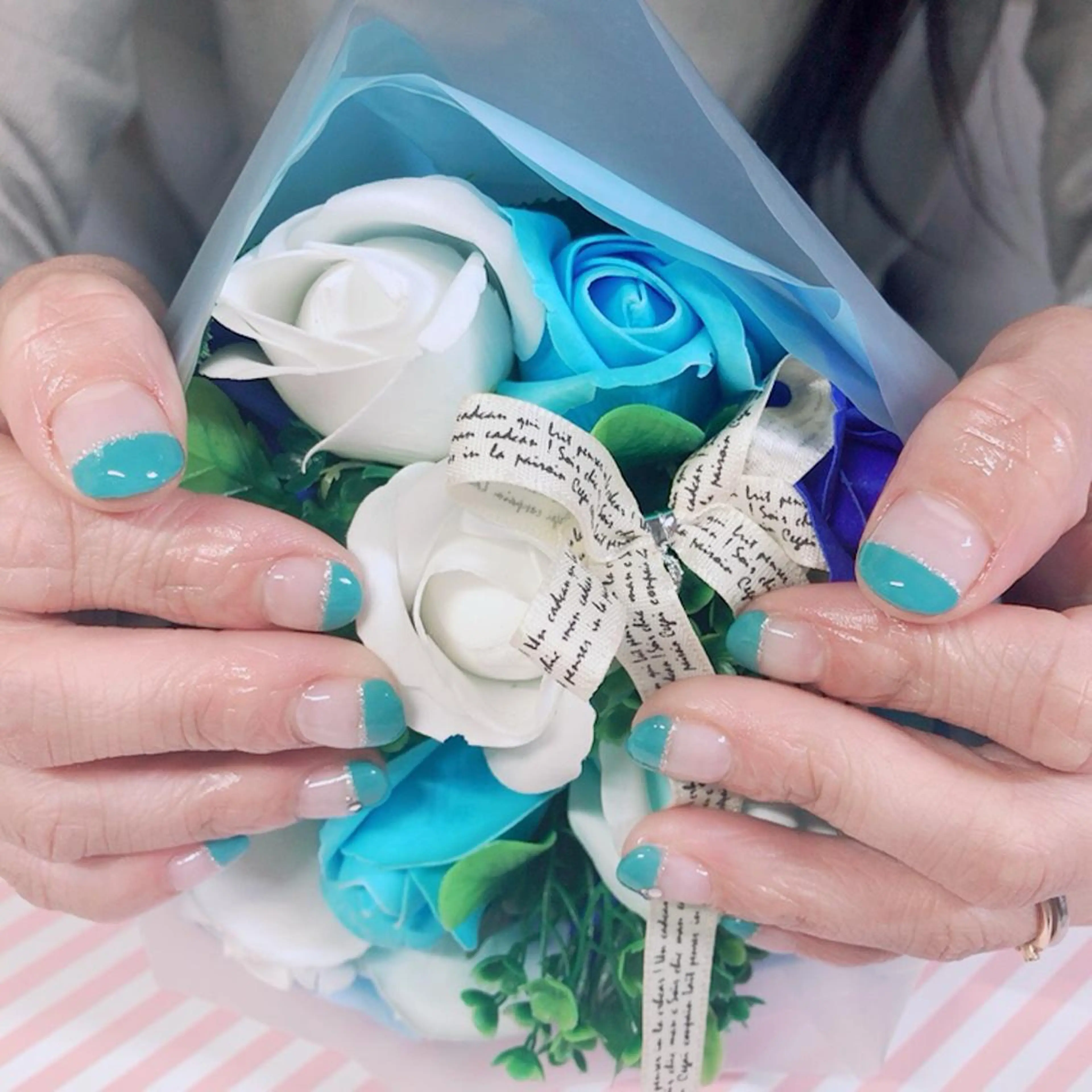 ネイル フレンチネイル 奥園 良恵のネイルデザイン