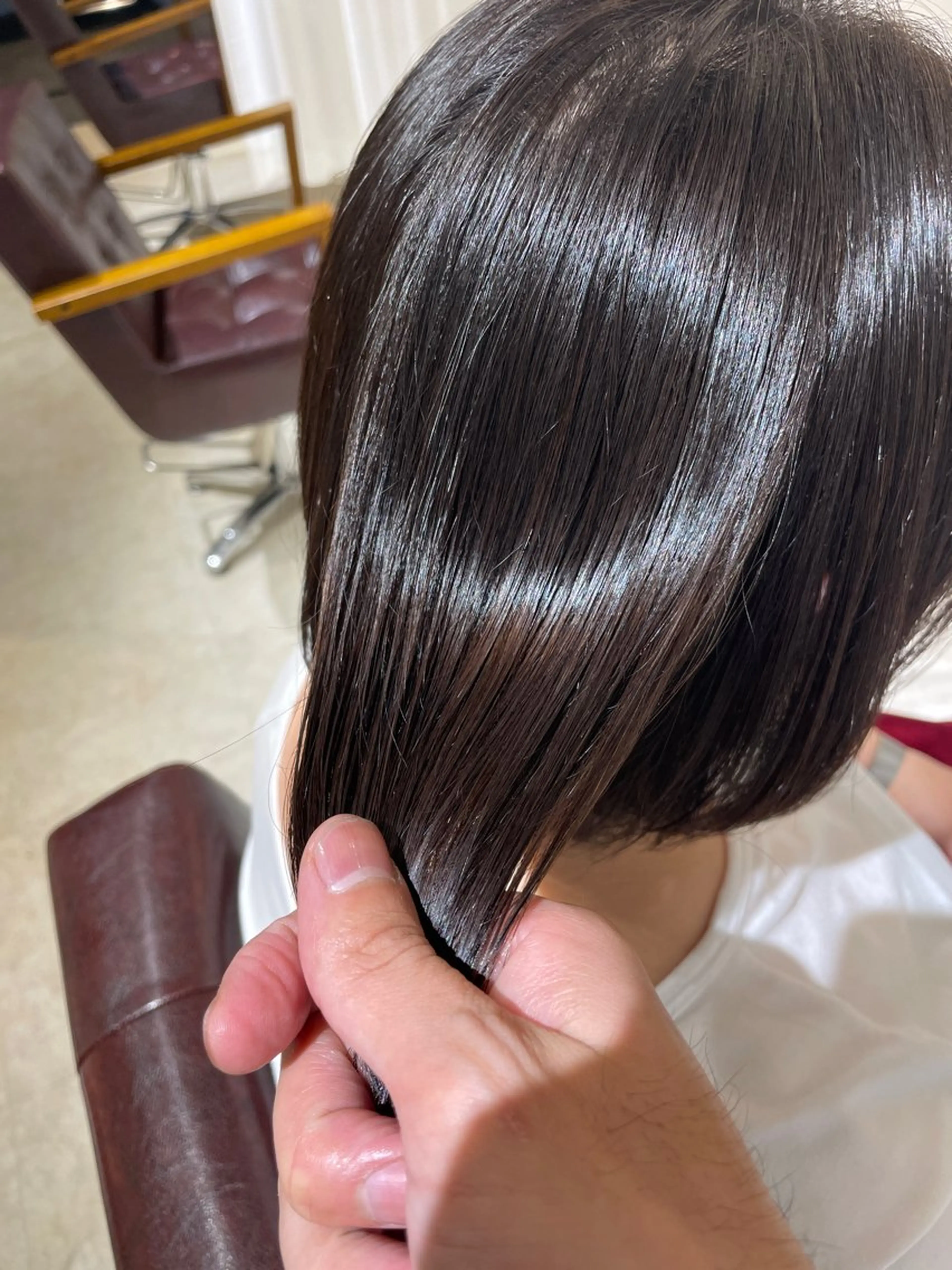 ショート カット 縮毛矯正 le. pidorgeのヘアスタイル