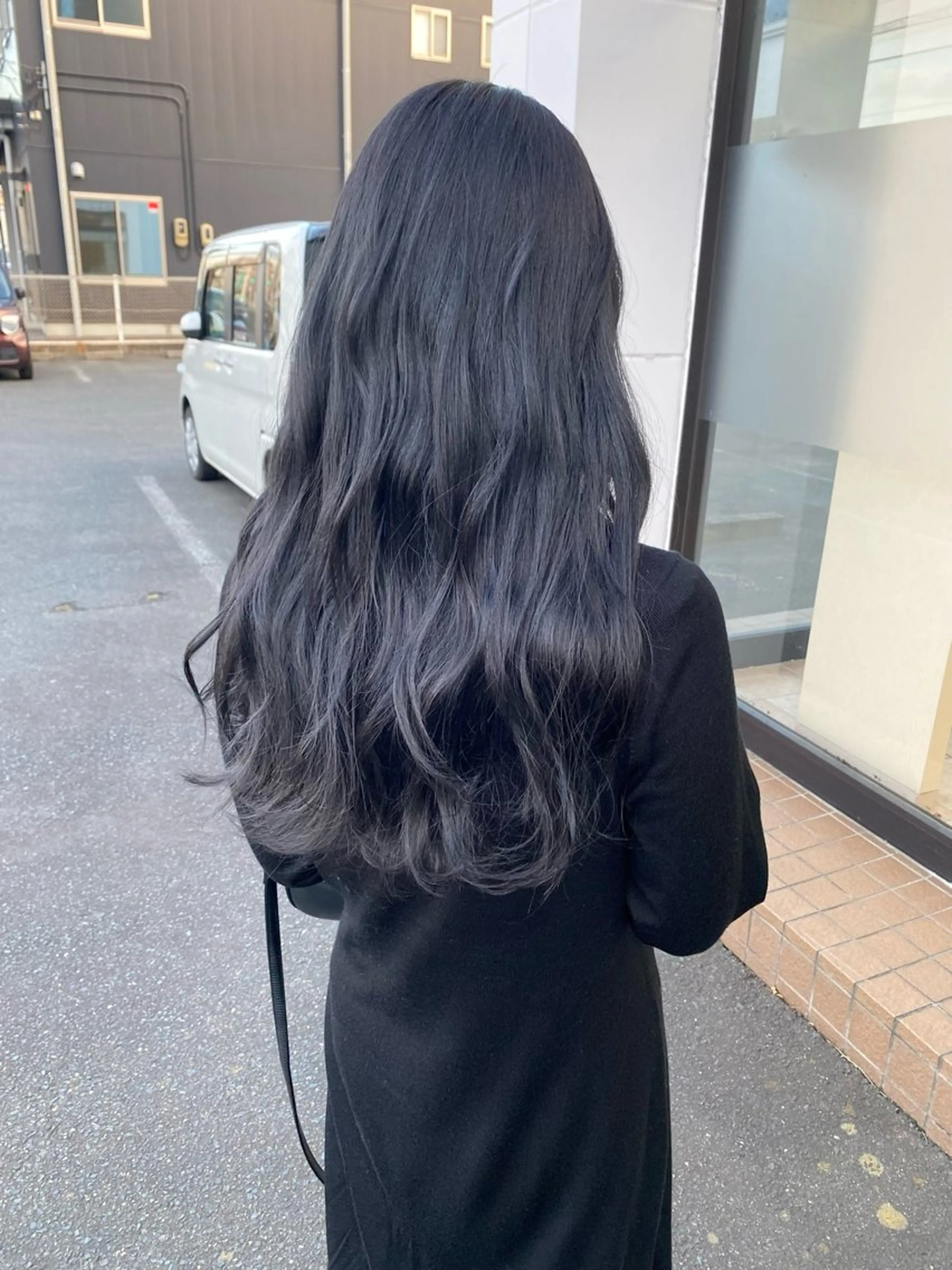 ロング カット ヘアカラー トリートメント 🇰🇷韓国風顔周り NANAMI🇰🇷のヘアスタイル