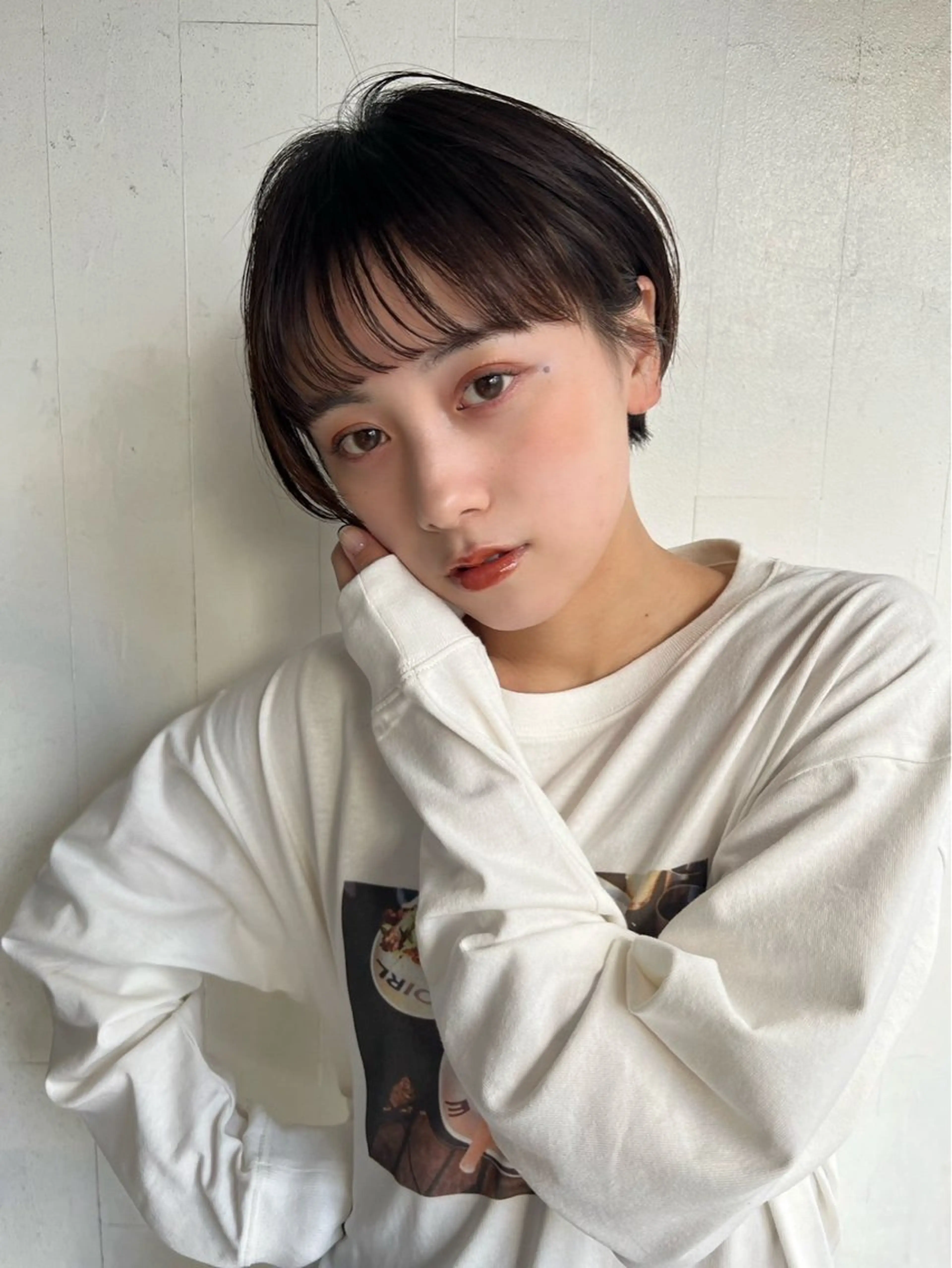 ショート カラー､無料カット 募集中🖤/横浜のヘアスタイル