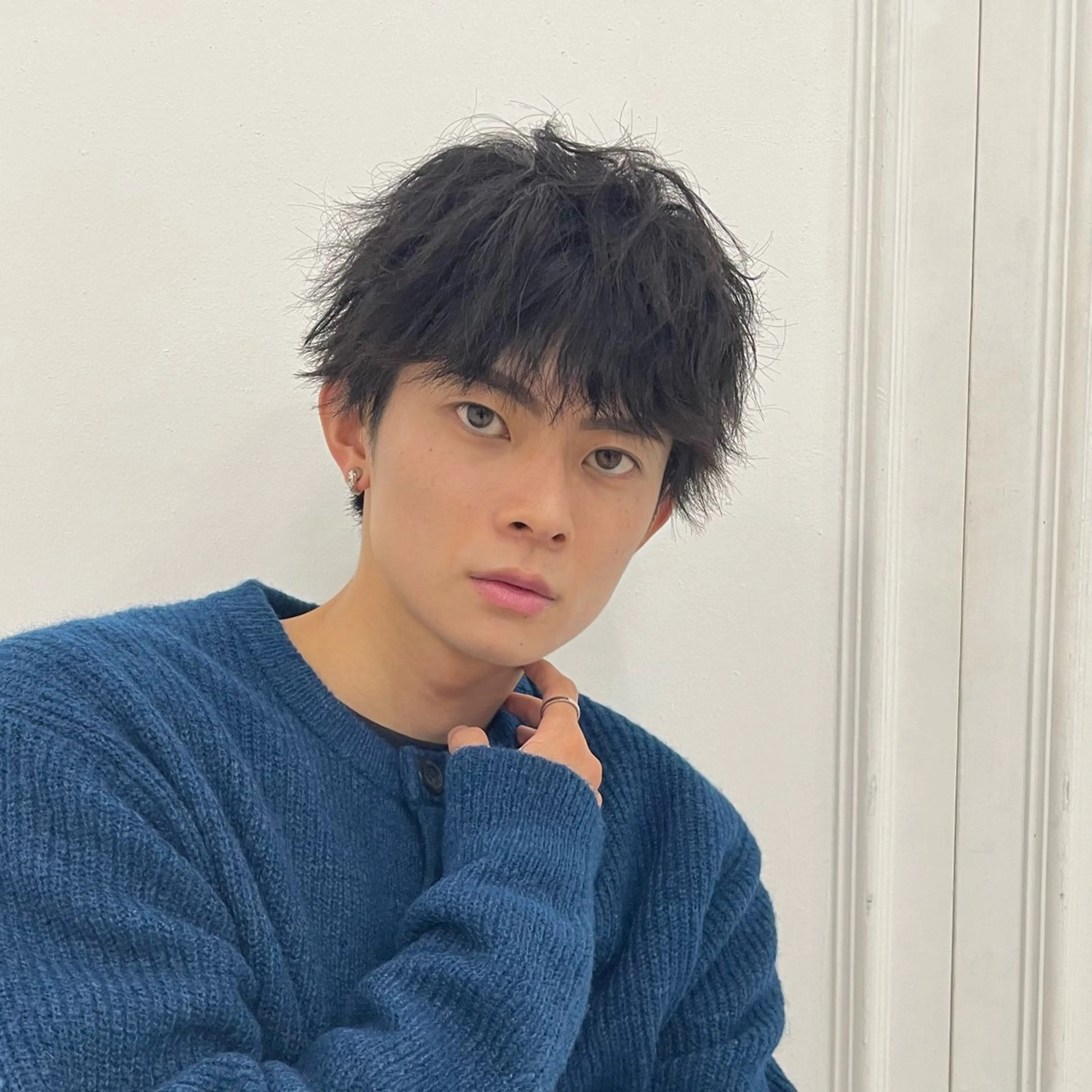 パーマ メンズ メンズパーマ ツイストスパイラルパーマ スパイラルパーマ 西村 友佑のヘアスタイル