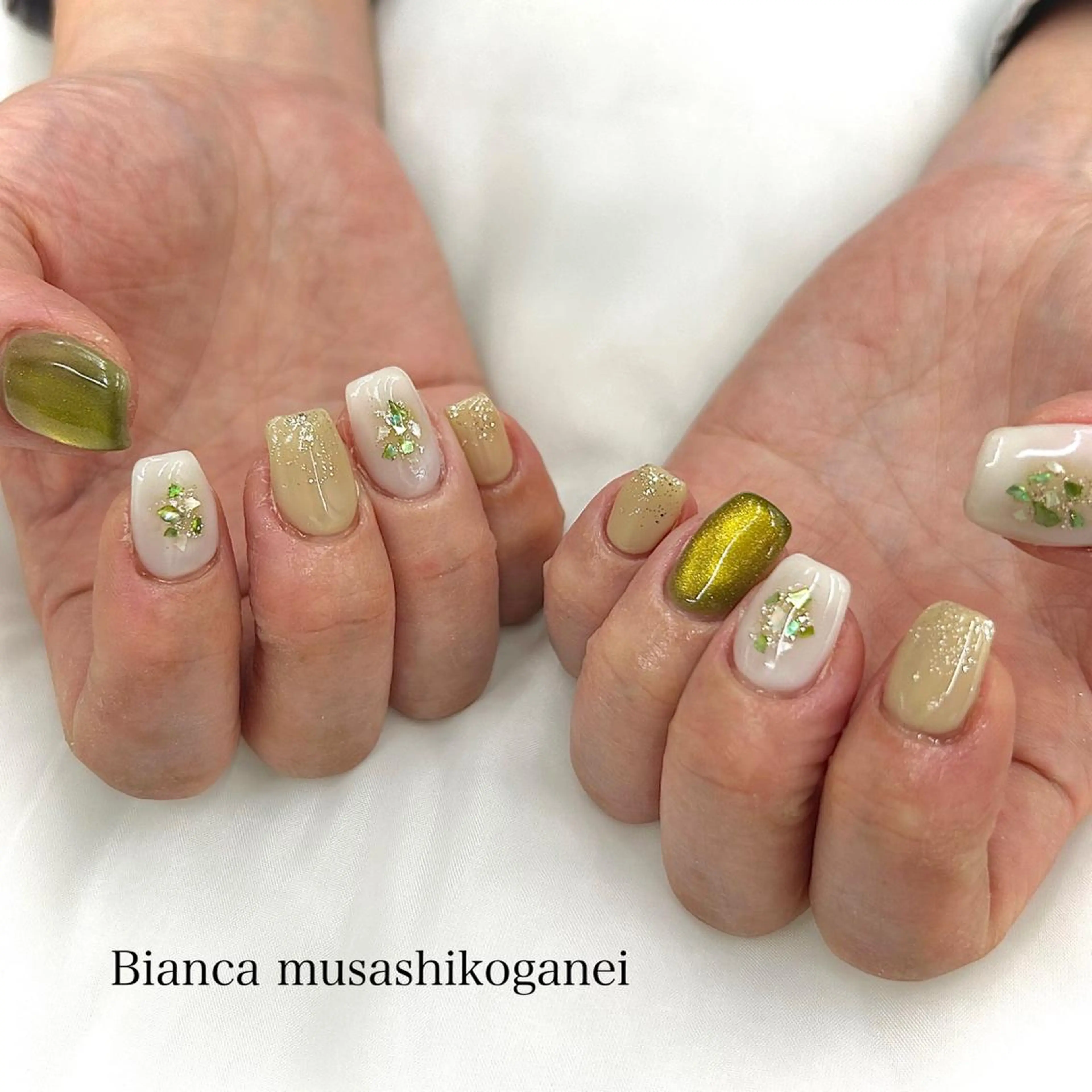 【オフあり】 🫧定額ニュアンスネイル💭 ［武蔵小金井/パラジェル、バイオジェル変更可］の写真