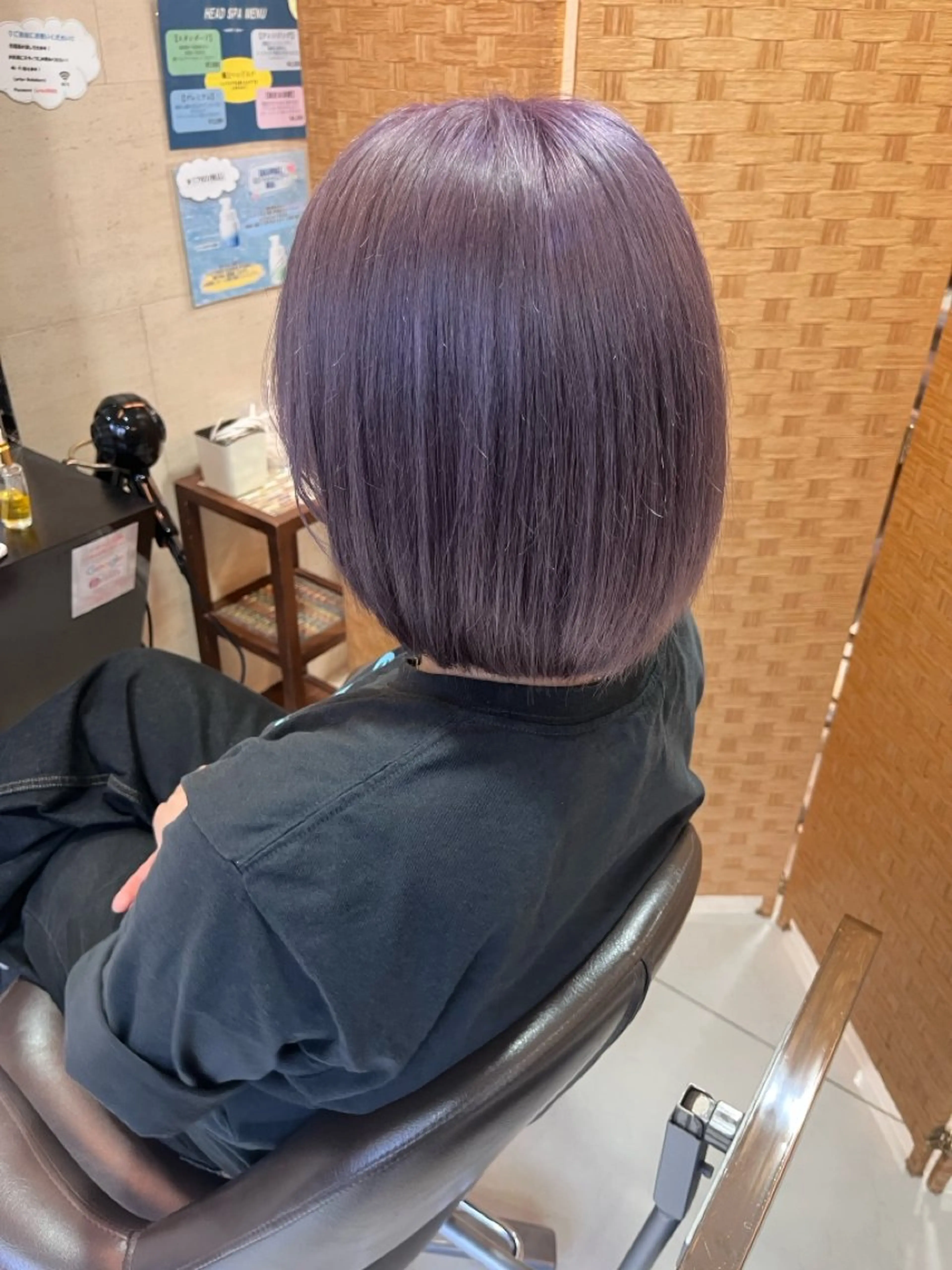 【✨平日限定✨】ボブカット✂️🫧シャンプー➕トリートメント付⚠️補足説明をご確認ください。の写真