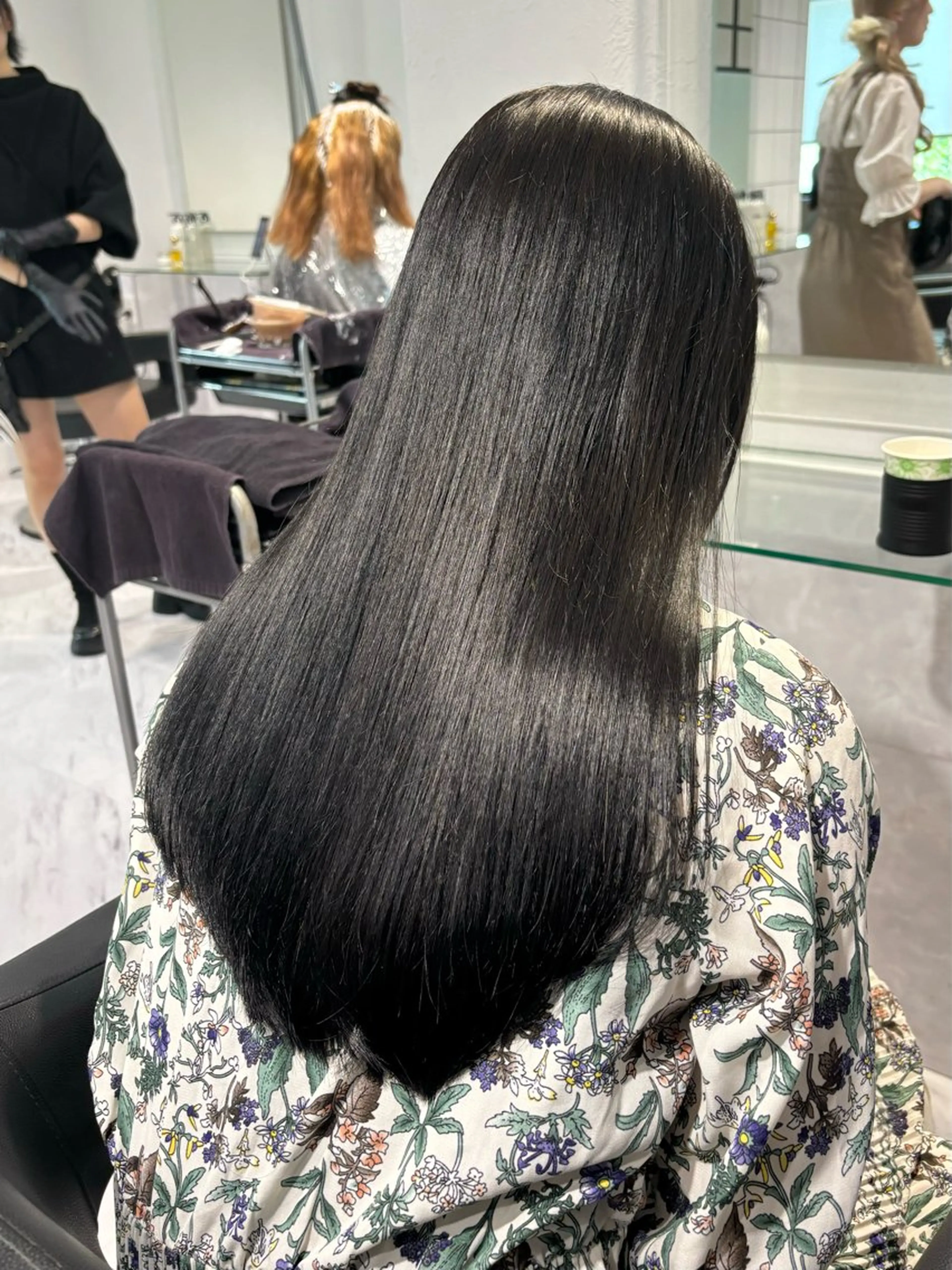 ロング カラー 表参道♡暗髪^ྀི 艶カラー♡アユミのヘアスタイル