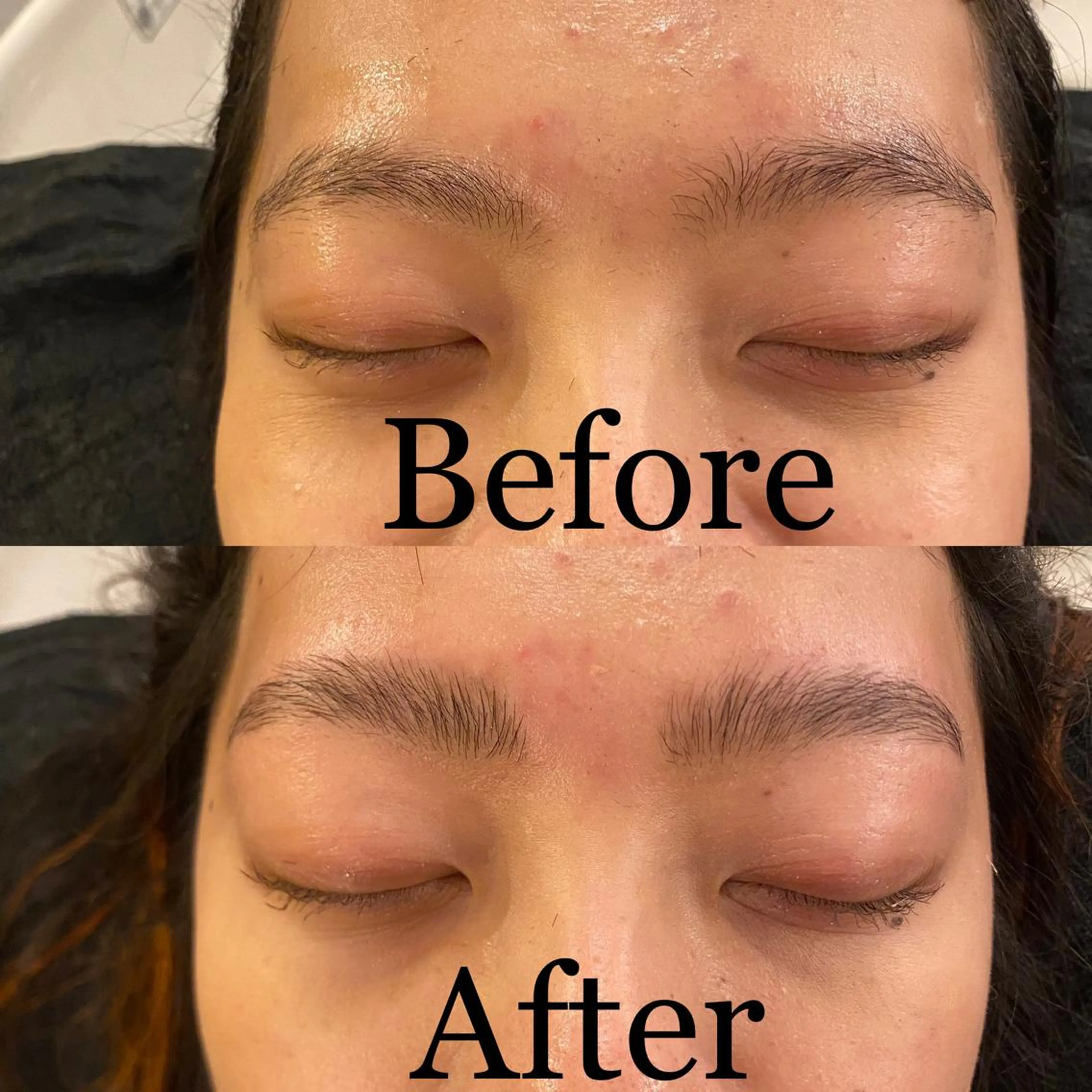 アイブロウ 眉カラー ハリウッドブロウリフト 眉毛ワックス脱毛 ワックス脱毛 その他(アイブロウ) AND THE BRICKS所属・AND THE BRICKS北川珠紀の眉毛・アイブロウイメージ