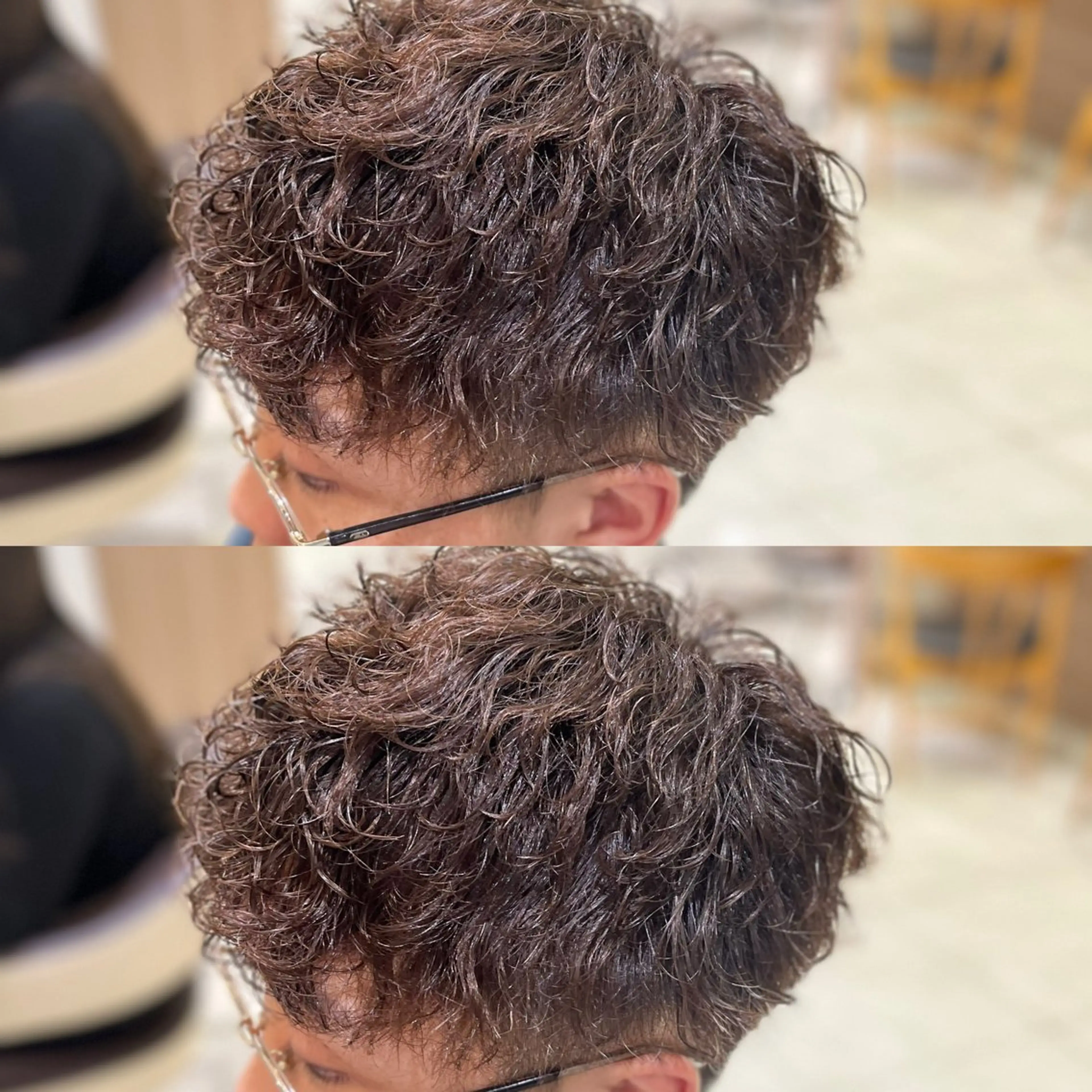 パーマ メンズ メンズパーマ ツイストスパイラルパーマ スパイラルパーマ カット パーマ トリートメント ヘアセット 【メンズパーマ✨️ フェザーパーマ】岩城のヘアスタイル