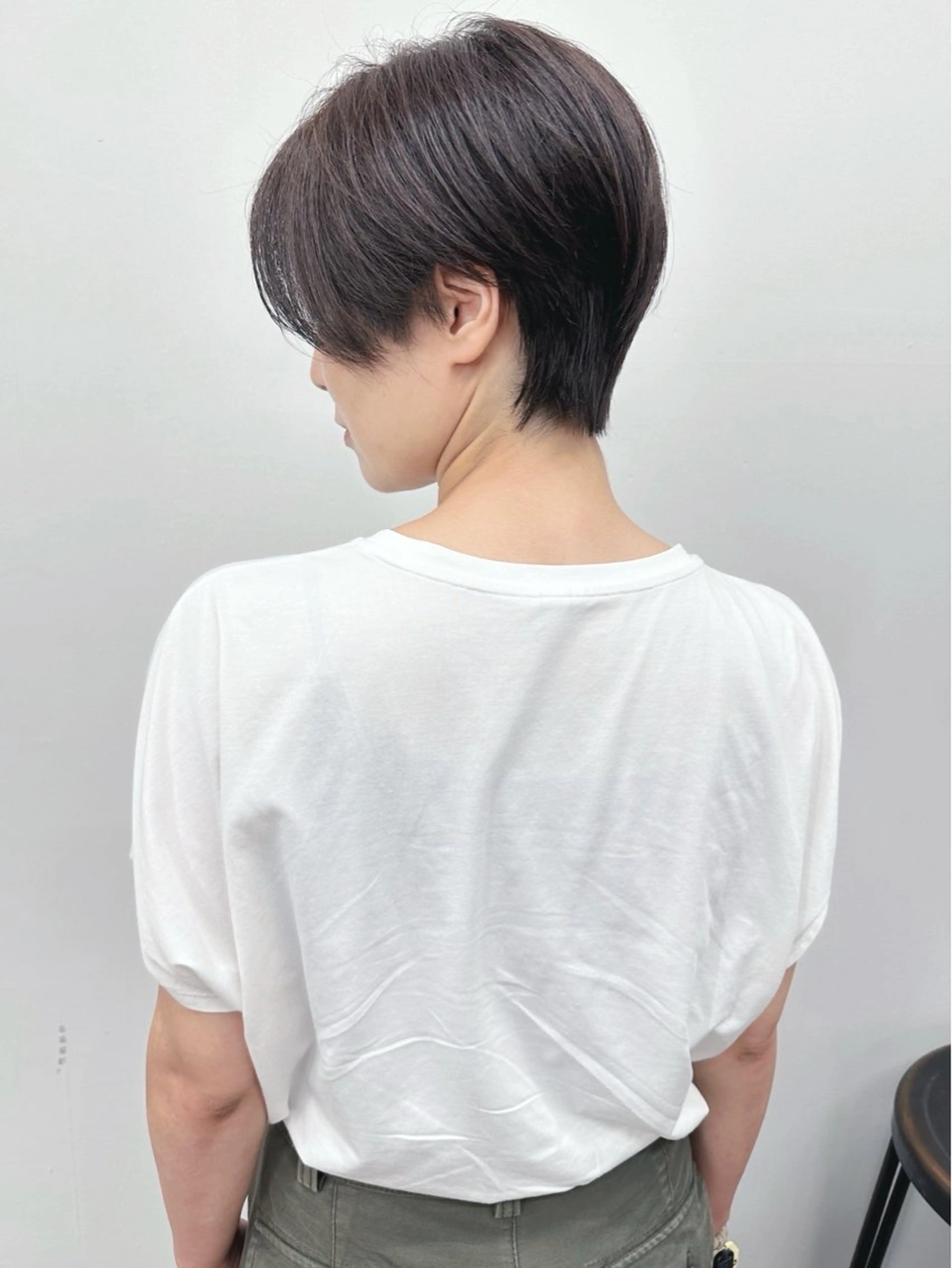 ショート カット 小顔ボブ/お悩み解決 /ボブパーマ/とういのヘアスタイル