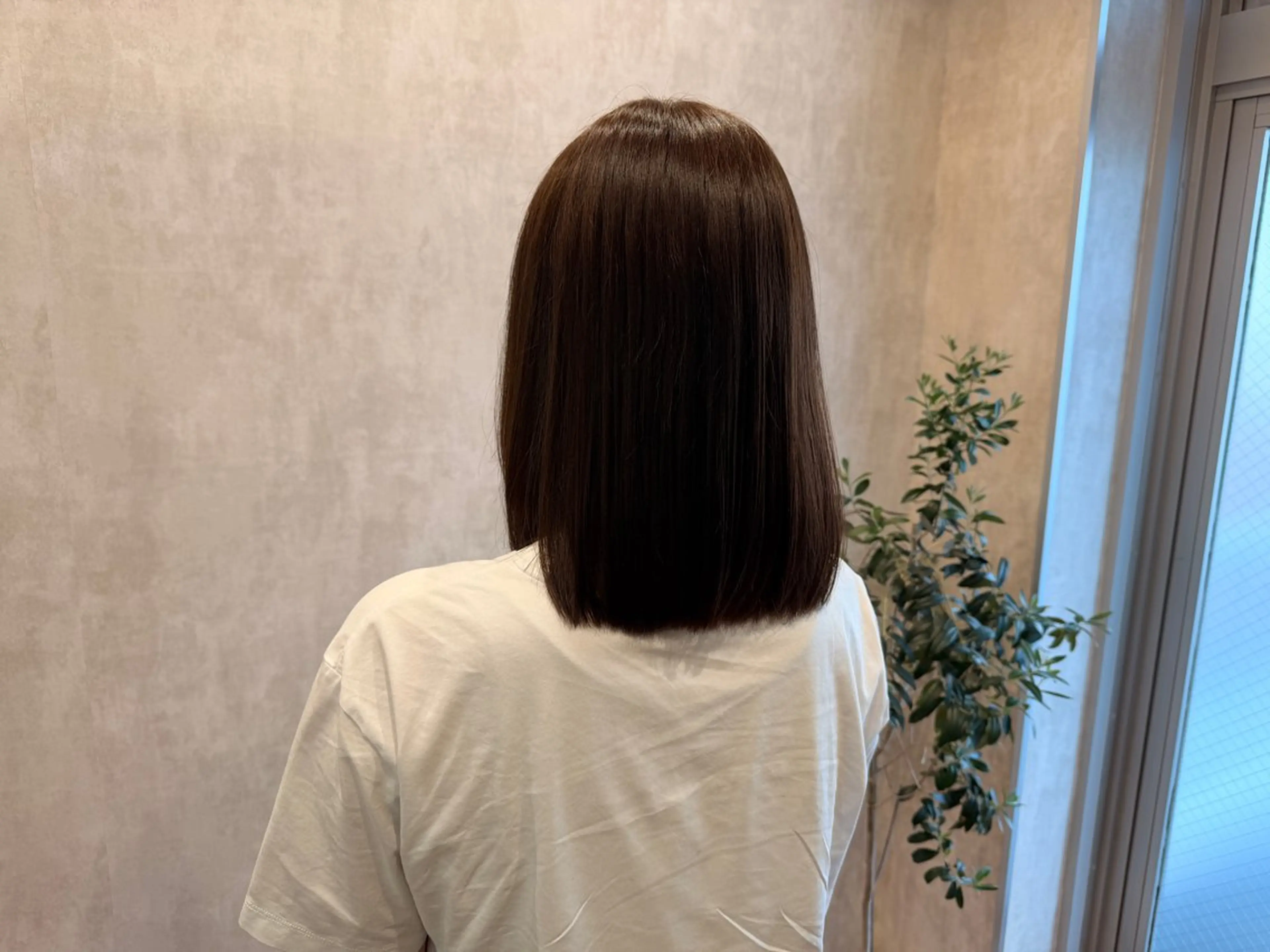 ミディアム 伸ばしかけ トリートメント ヘアカラー トリートメント ハイライト/ ブリーチ😈小倉😈のヘアスタイル