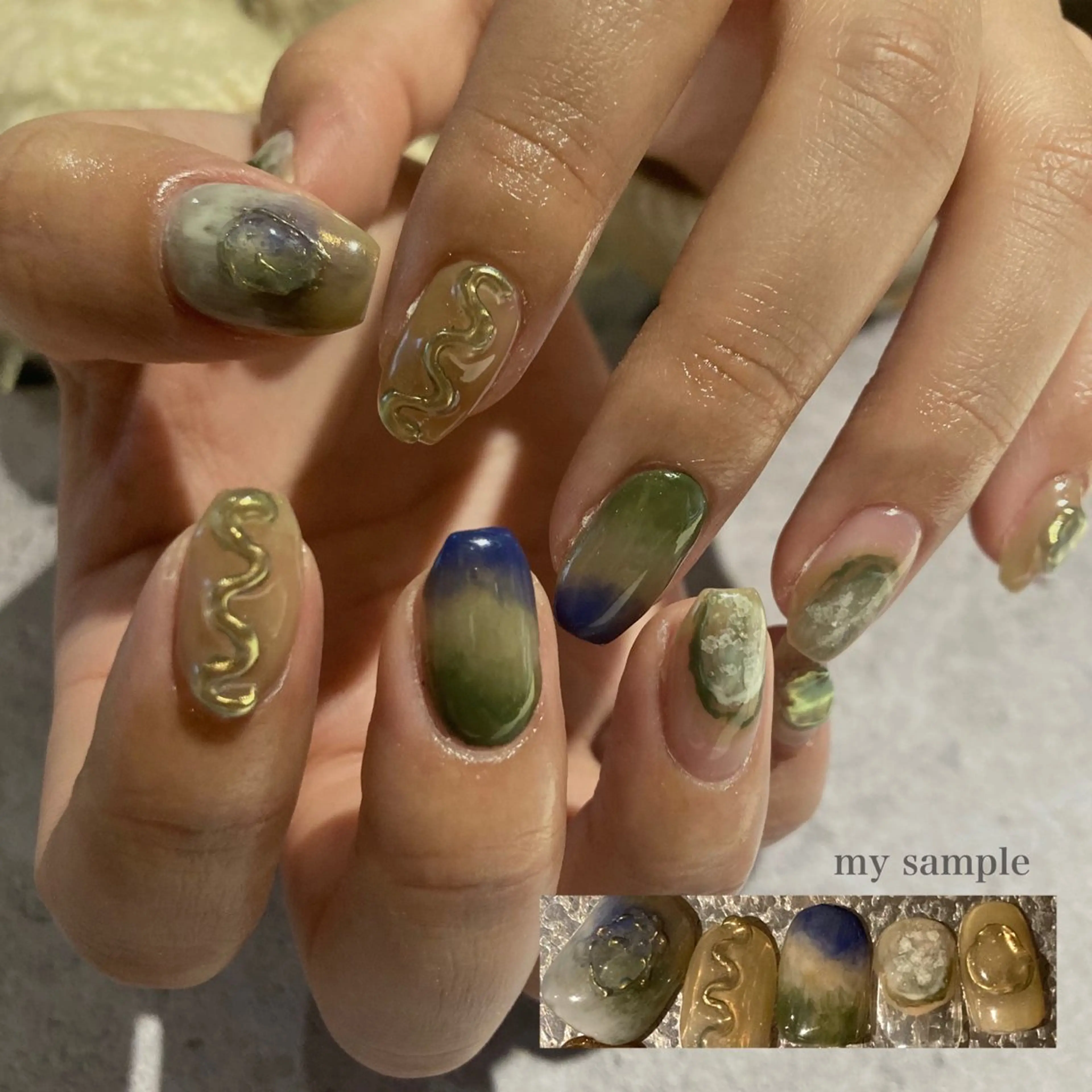 ネイル Terra 池袋 mikiのネイルデザイン