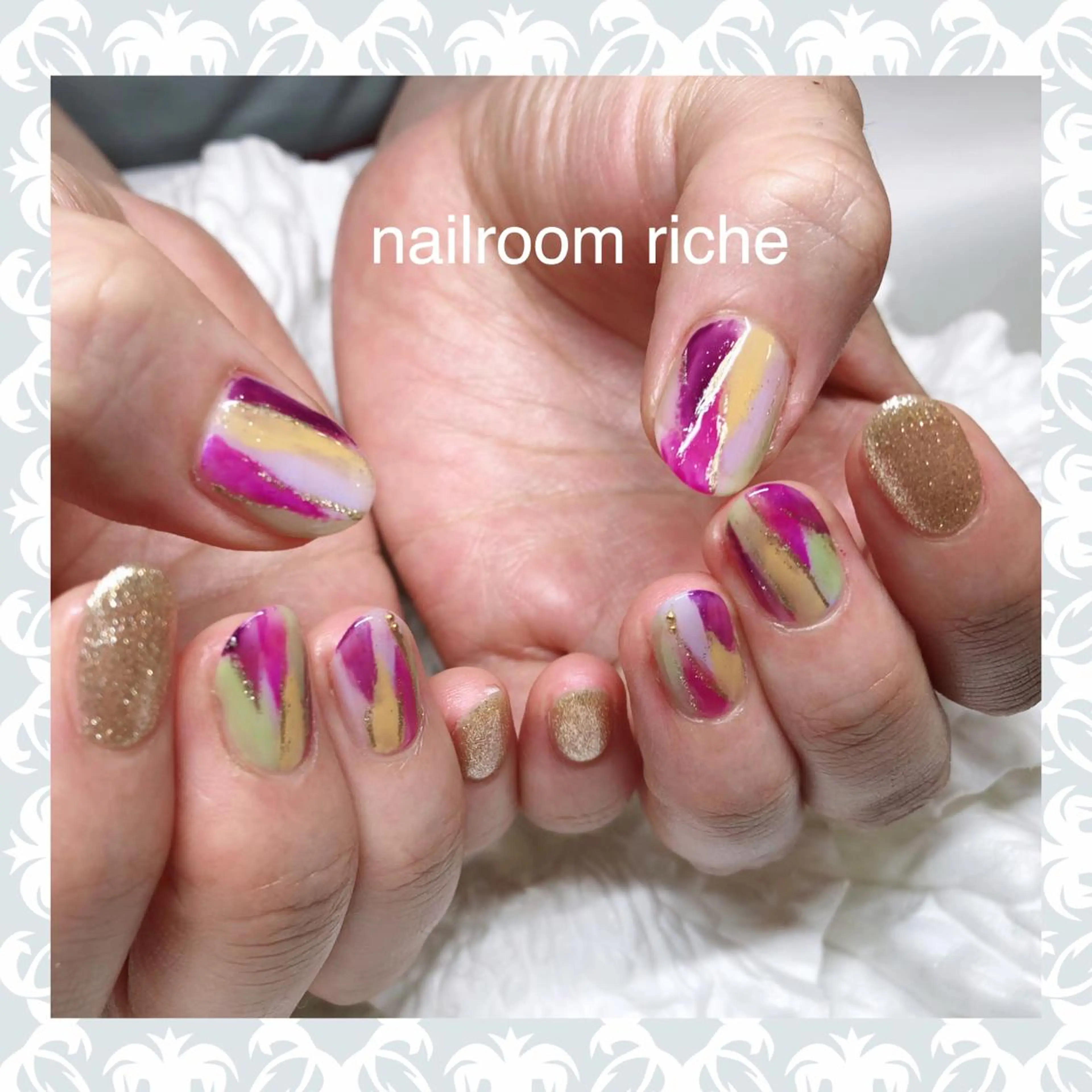 ネイル ハンドネイル nailroom richeのネイルデザイン