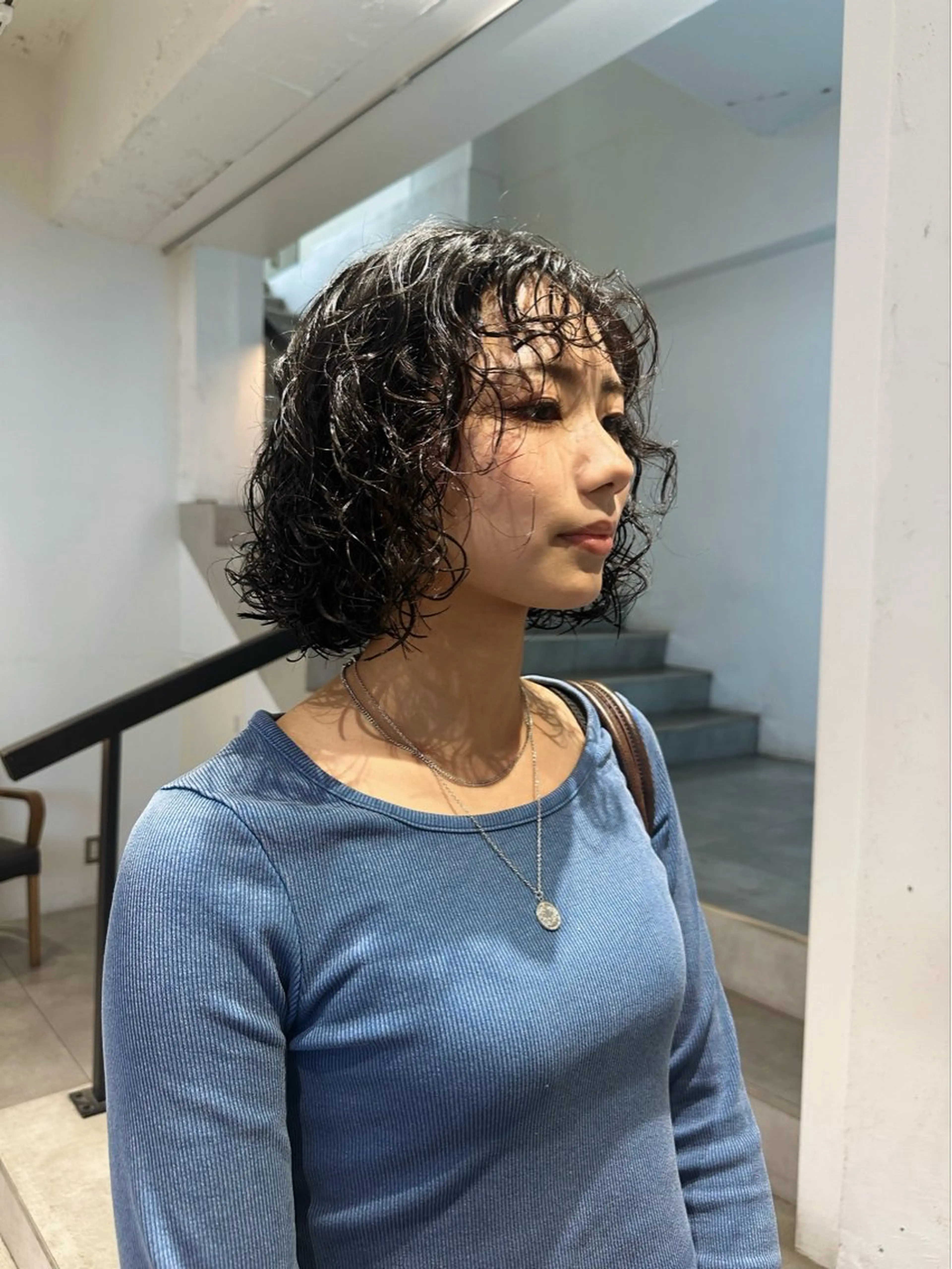 ミディアム パーマ HARE &nail ☪️remiのヘアスタイル