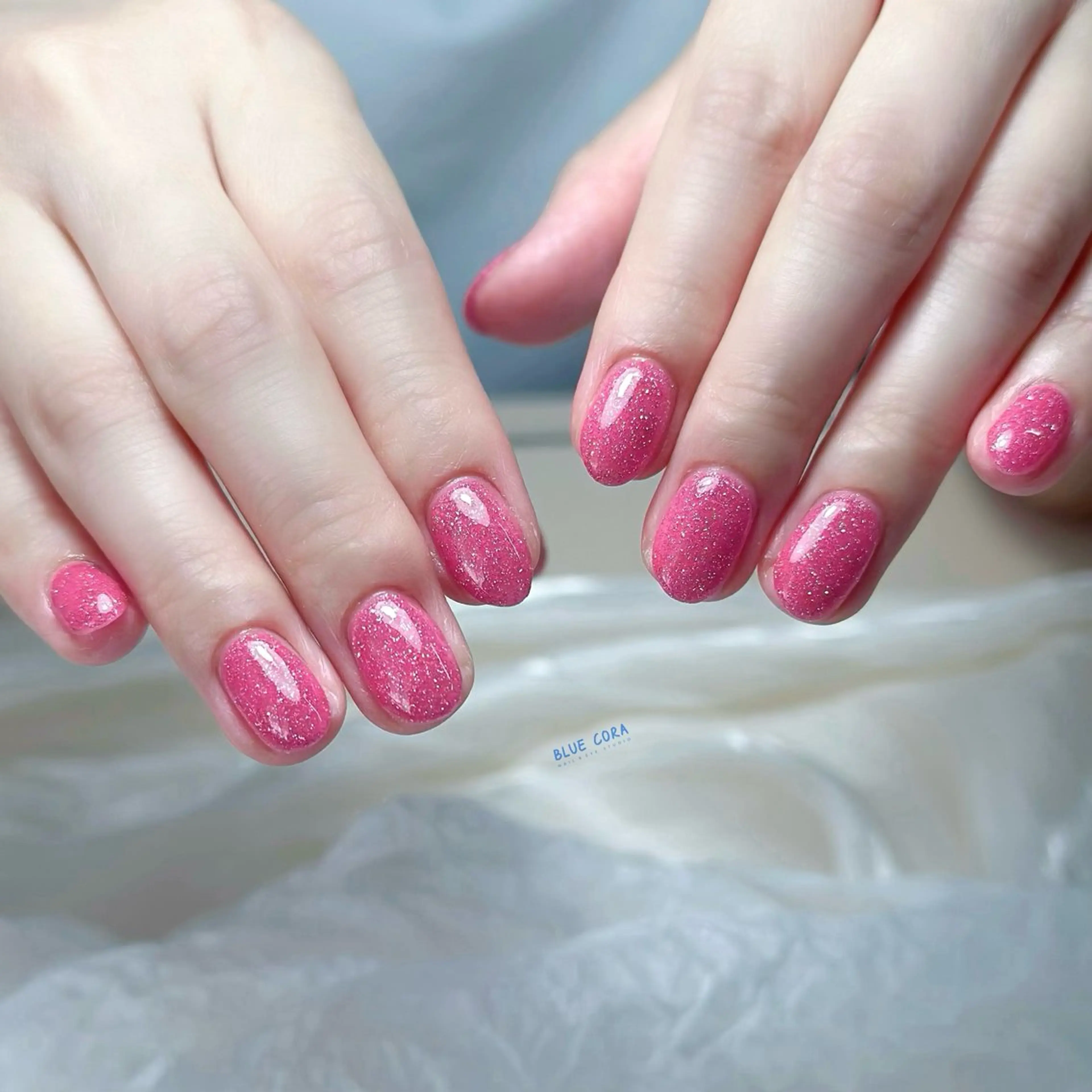 ネイル フラッシュネイル ハンドネイル ハンドケア BLUE CORA所属・BLUE CORAのネイルデザイン