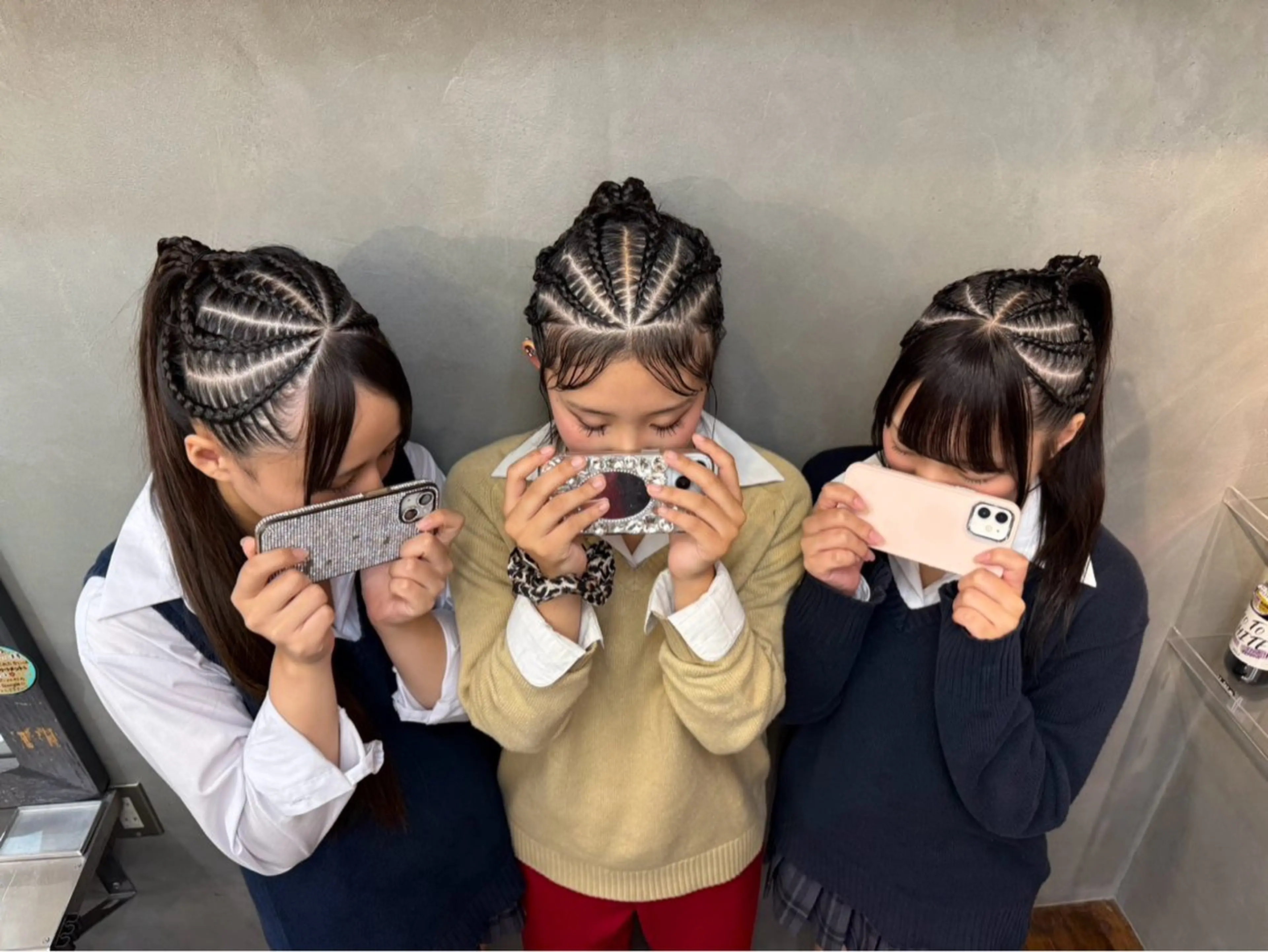 ハーフコーンロウ6本＋ポニーの写真