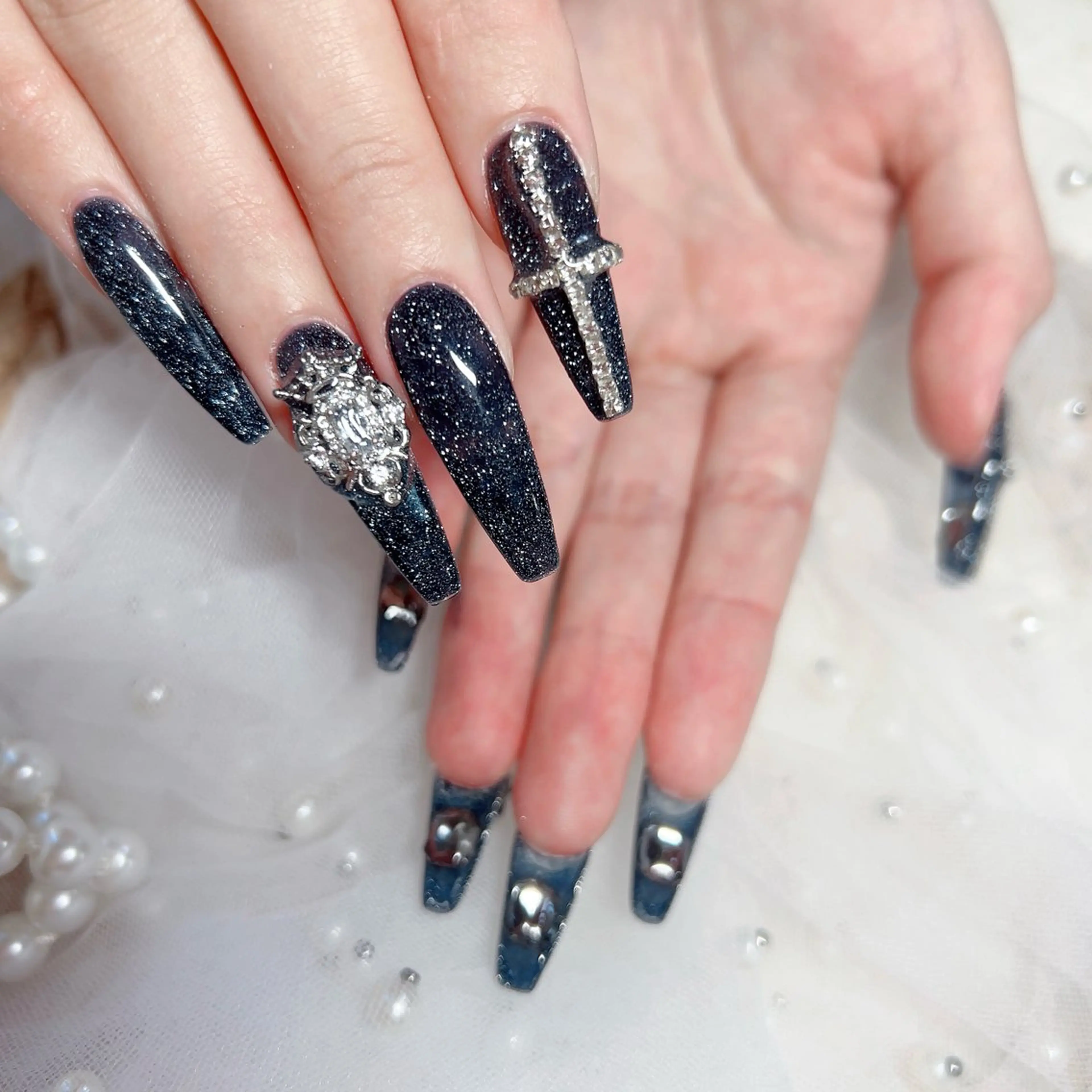 ネイル M🌷nail 長さだし専門店のネイルデザイン