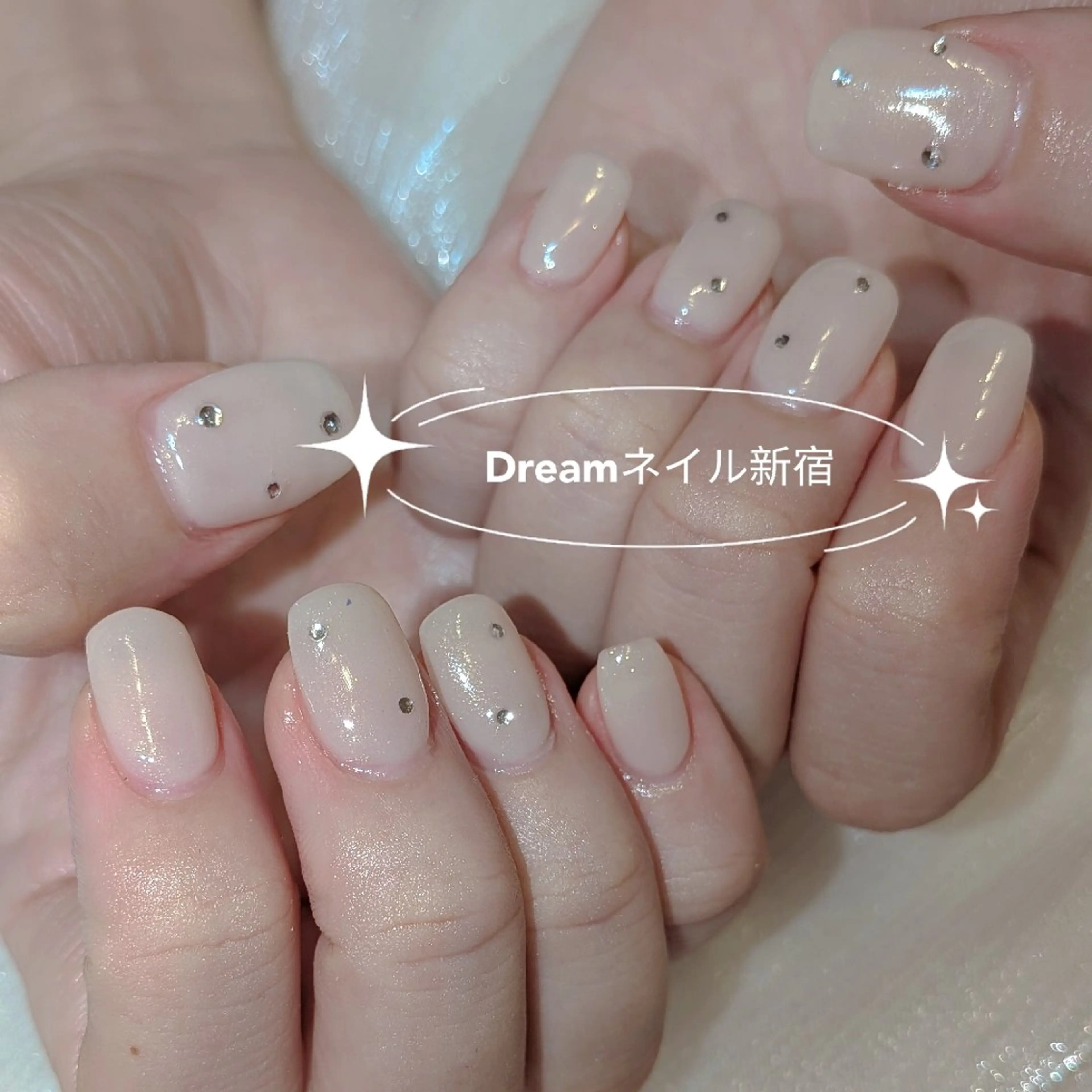 ネイル ネイリストゆか💅 長さだし、深爪矯正のネイルデザイン