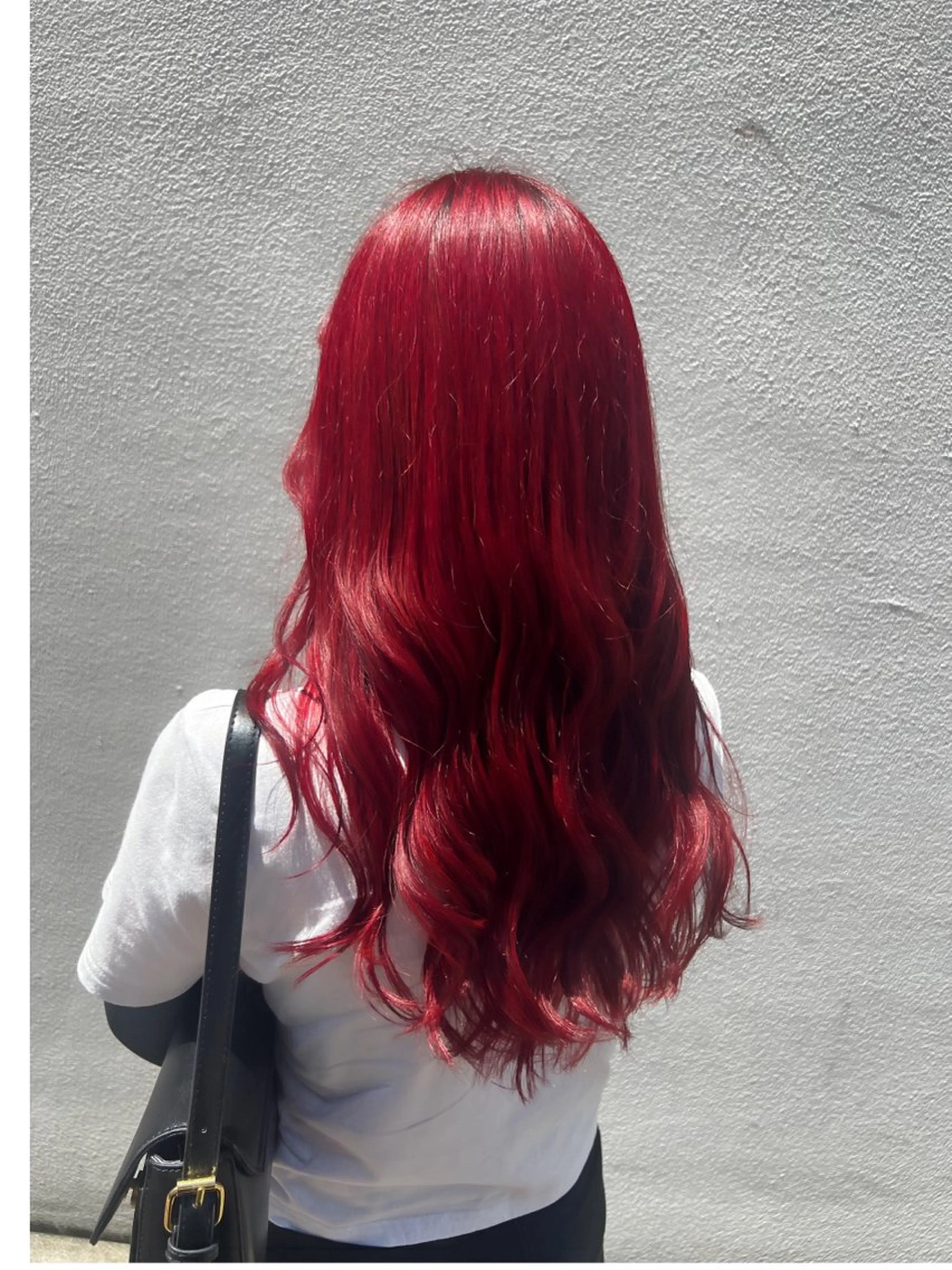 ロング カラー 透明感/血色カラー/ 似合せレイヤー/ゆいのヘアスタイル