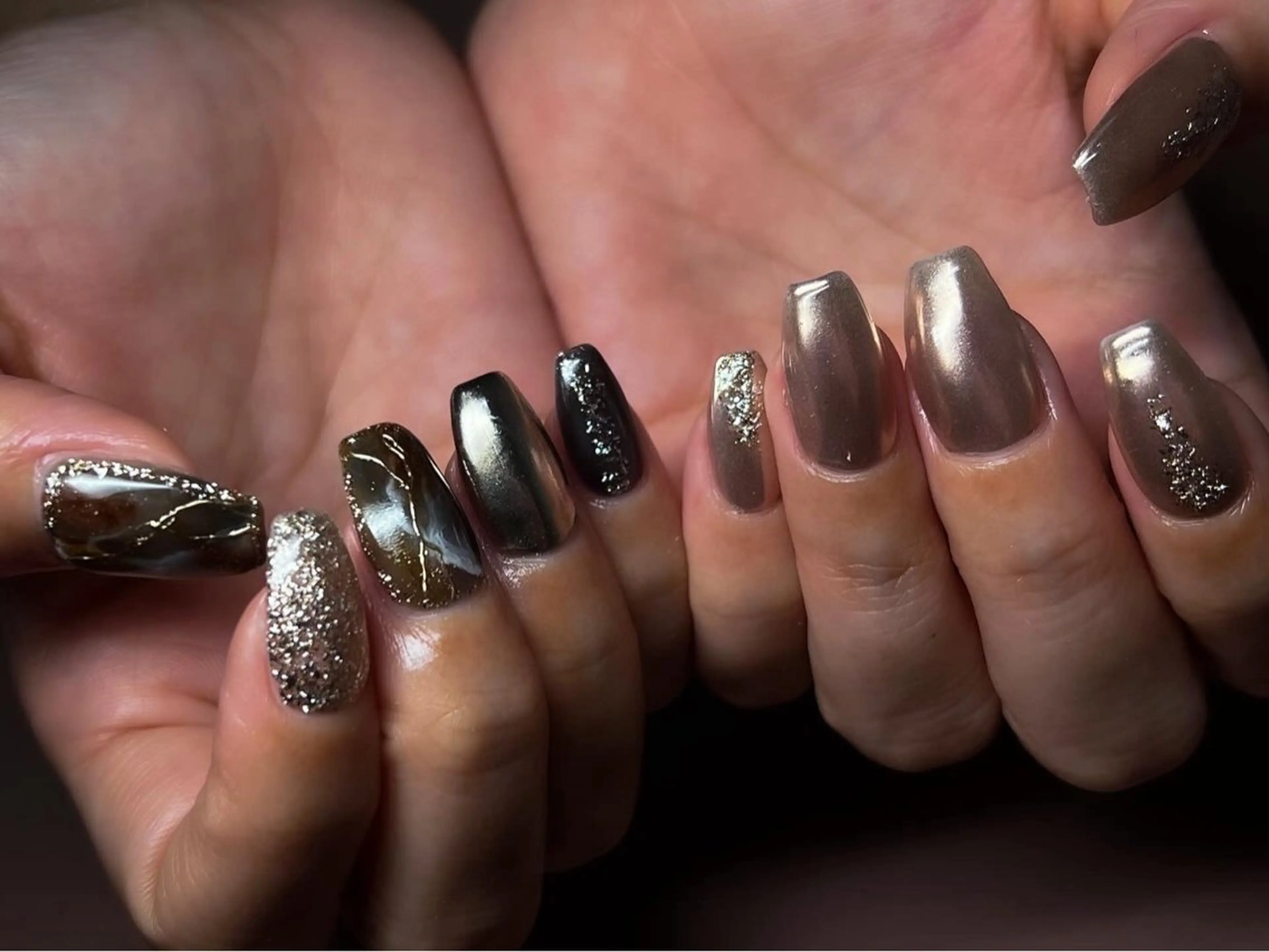 ネイル ニュアンスネイル ハンドネイル ハンドケア GO TODAY SHAiRE SALON所属・aya アヤのネイルデザイン