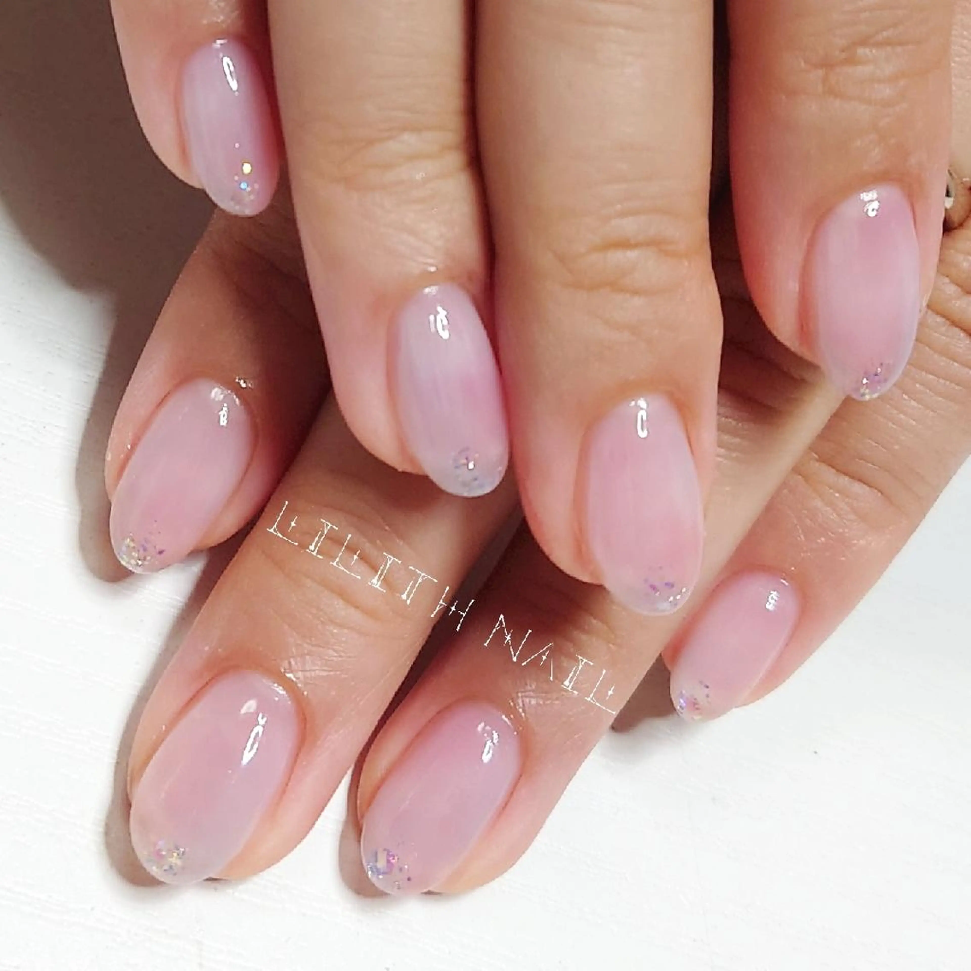ネイル クリアネイル ハンドネイル Lilith Nailのネイルデザイン