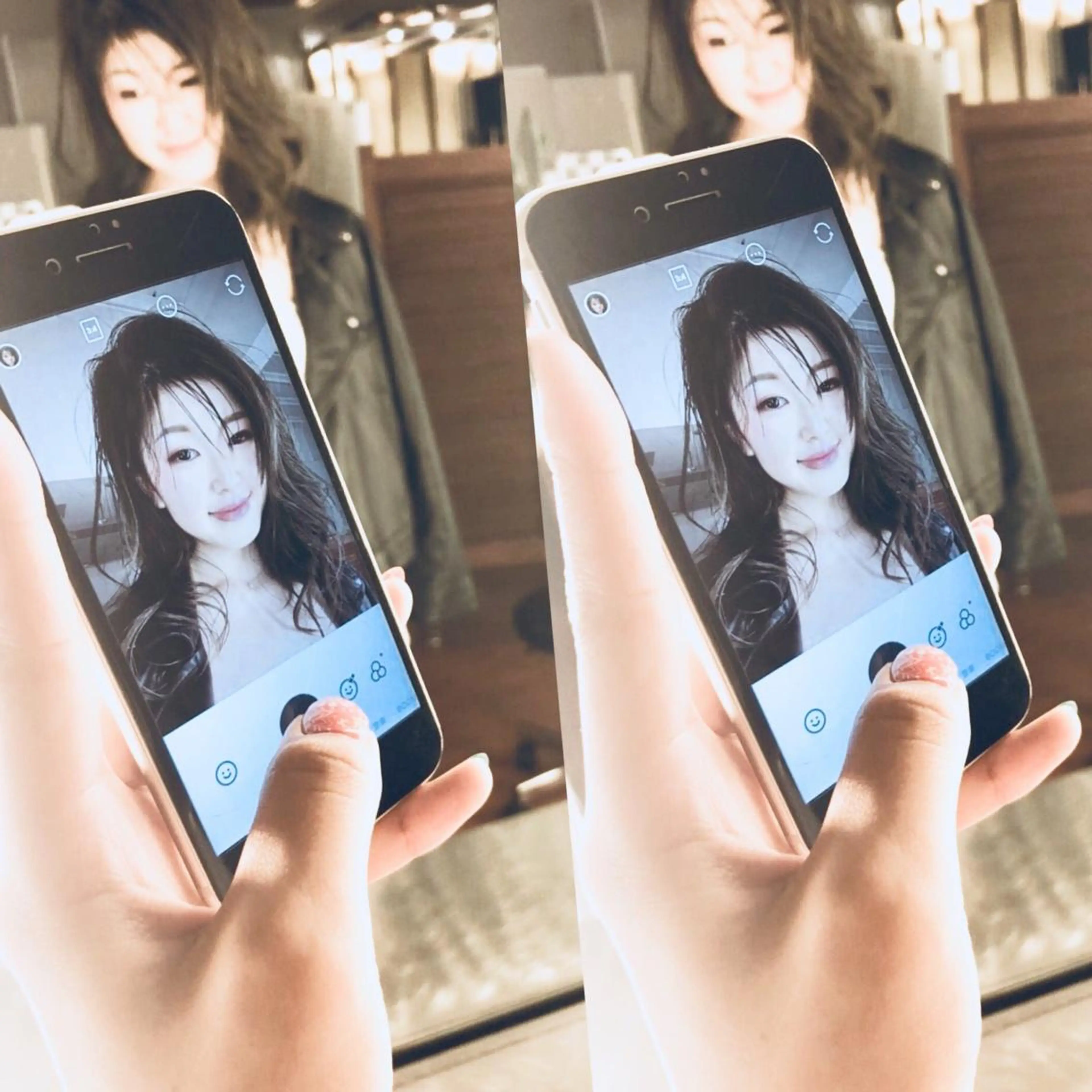 ロング カット パーマ トリートメント 加藤 淳のヘアスタイル